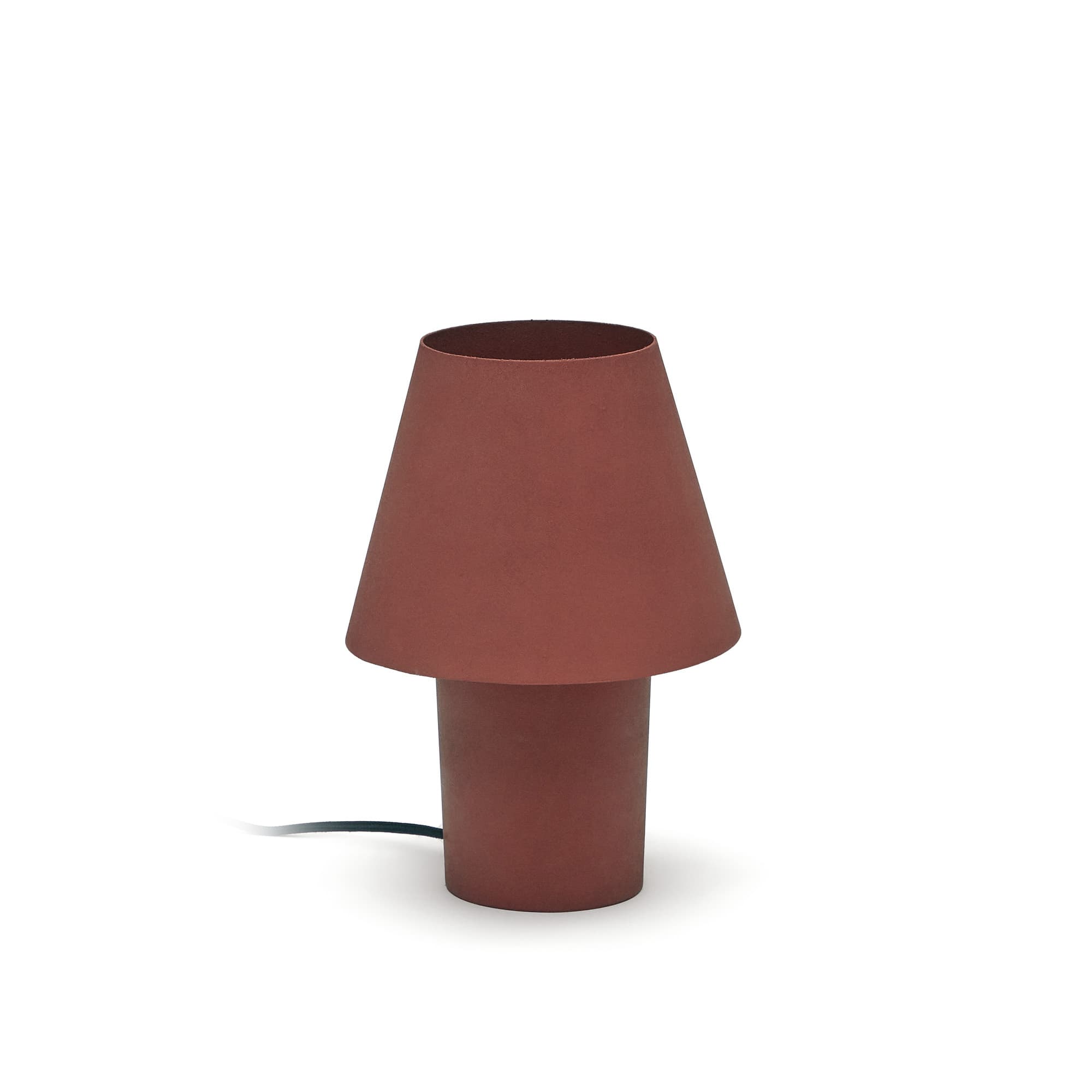 KAVE HOME Canapost bordslampa - terrakottametall