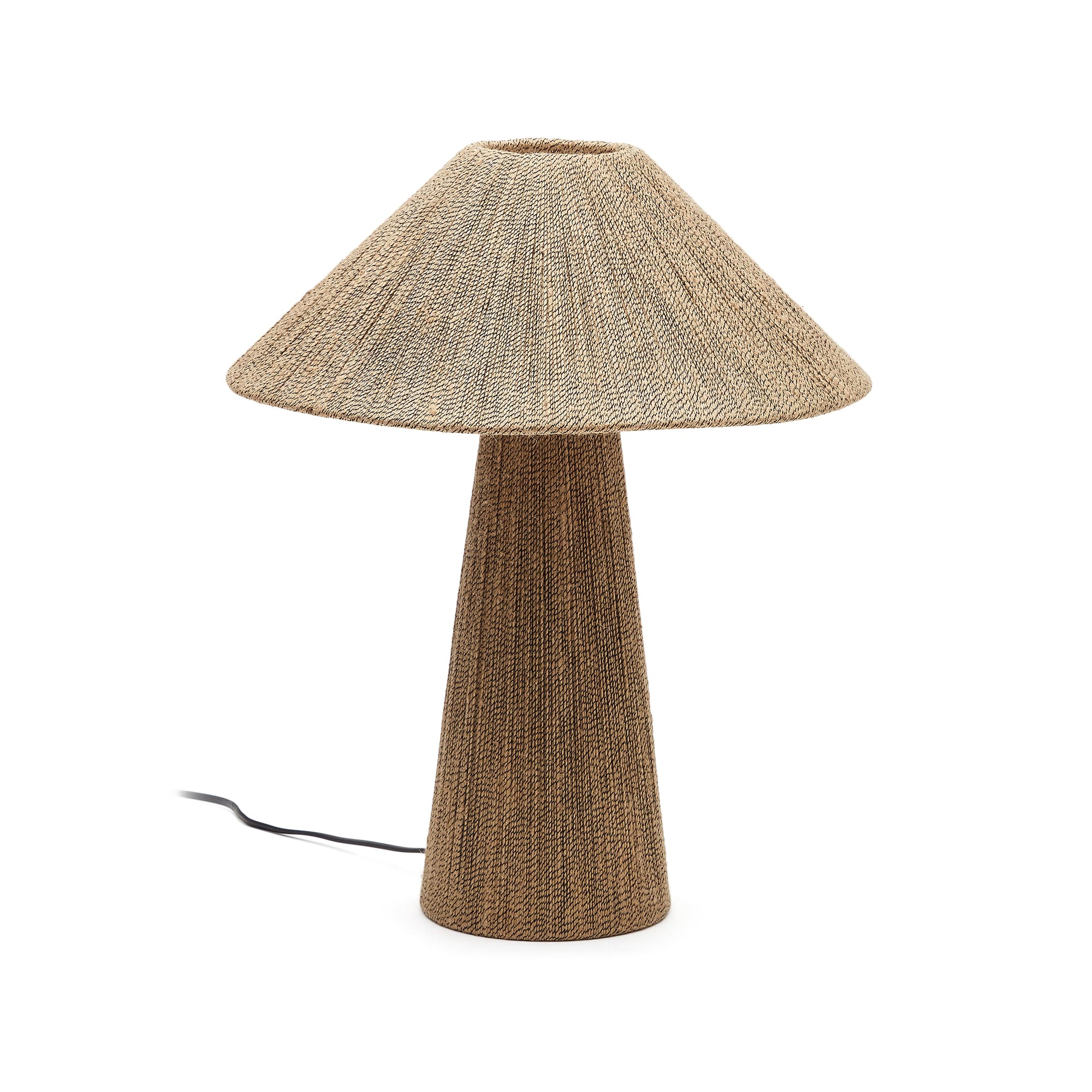 KAVE HOME Renee bordslampa i naturjute