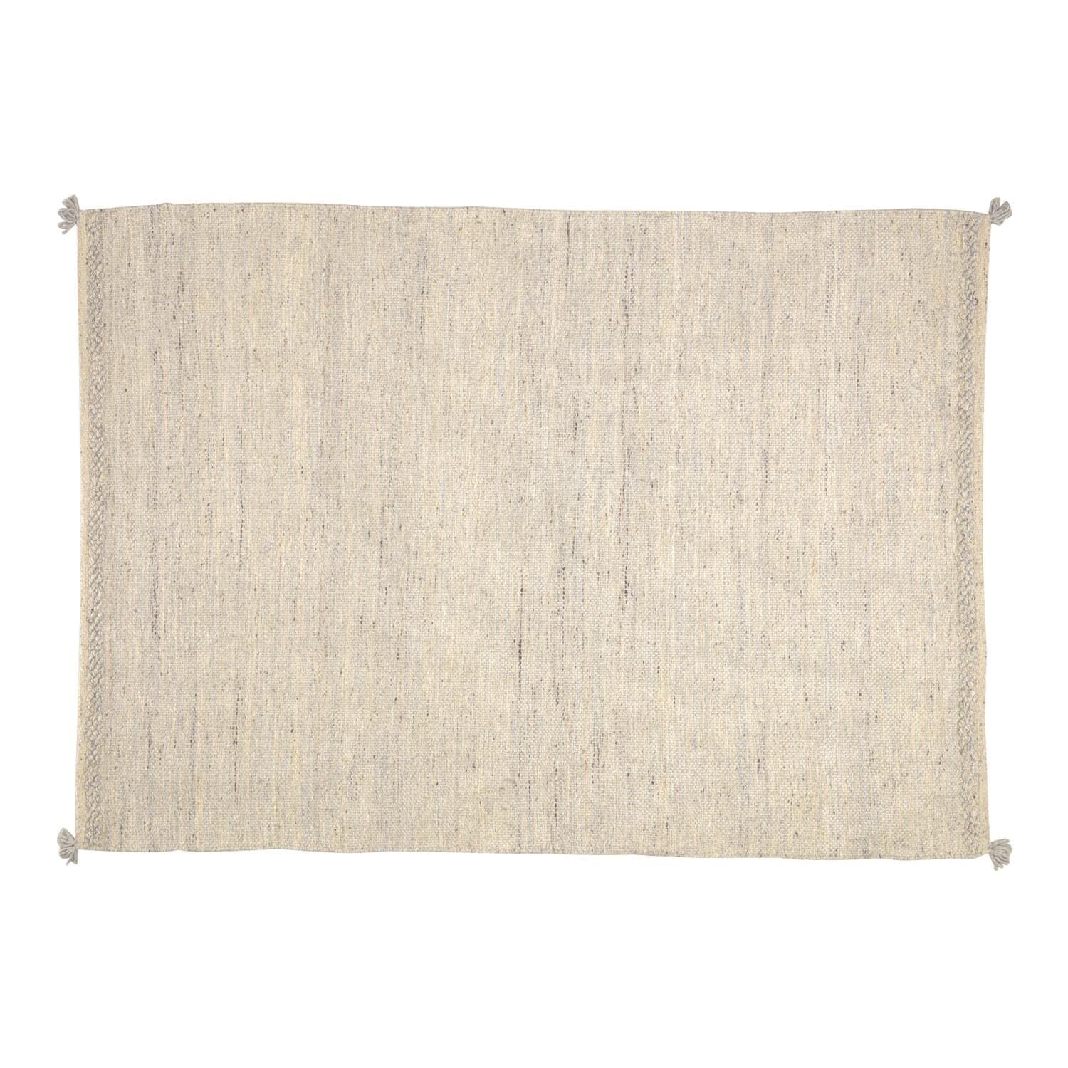 KAVE HOME Carime Golvmatta - Beige Ull / Bomull / Polyester (160 x 230 cm)