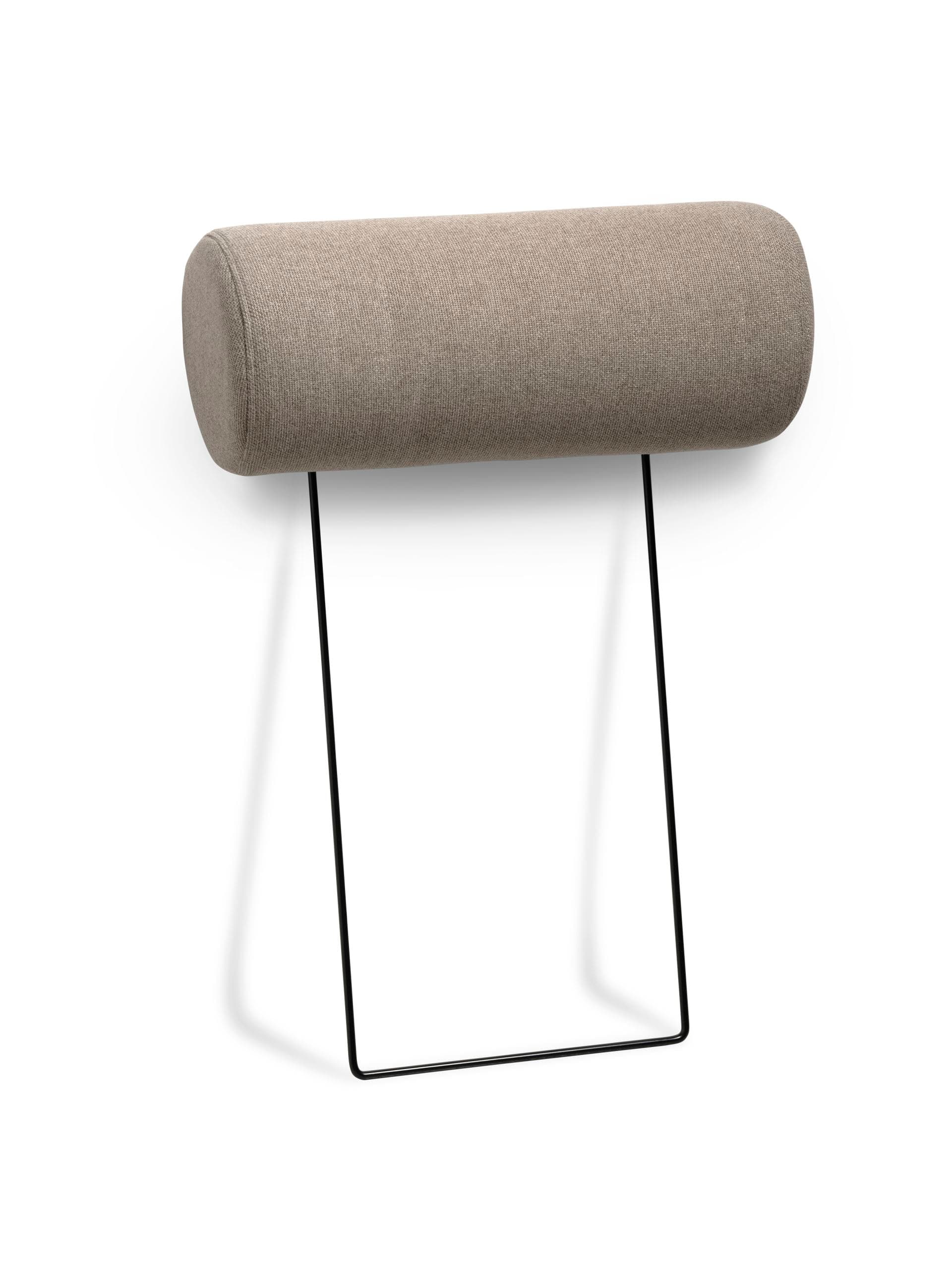 Wendy nackstöd - antilop beige polyestertyg (L:50)