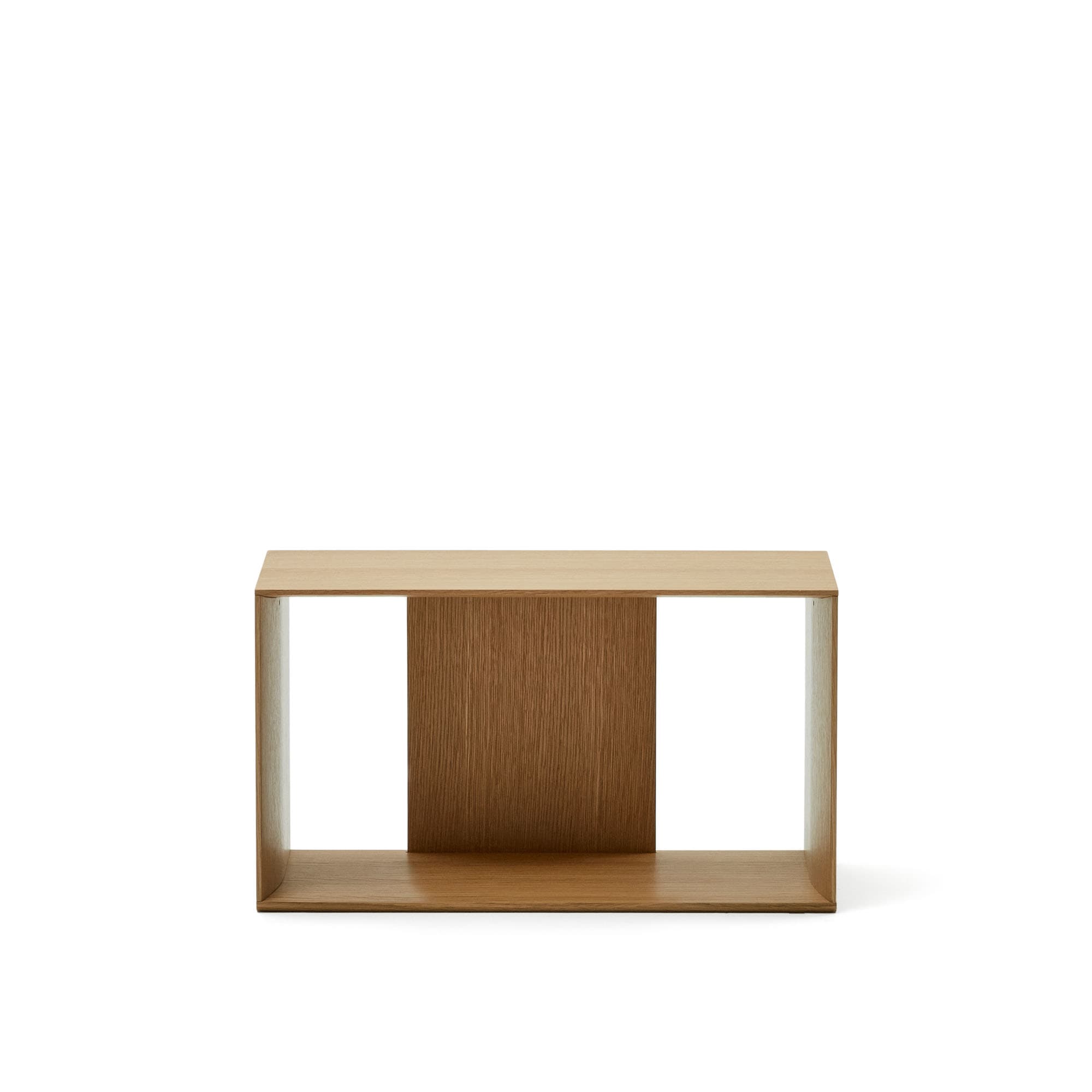 KAVE HOME Litto medium hyllmodul i ekfanér, 67 x 38 cm
