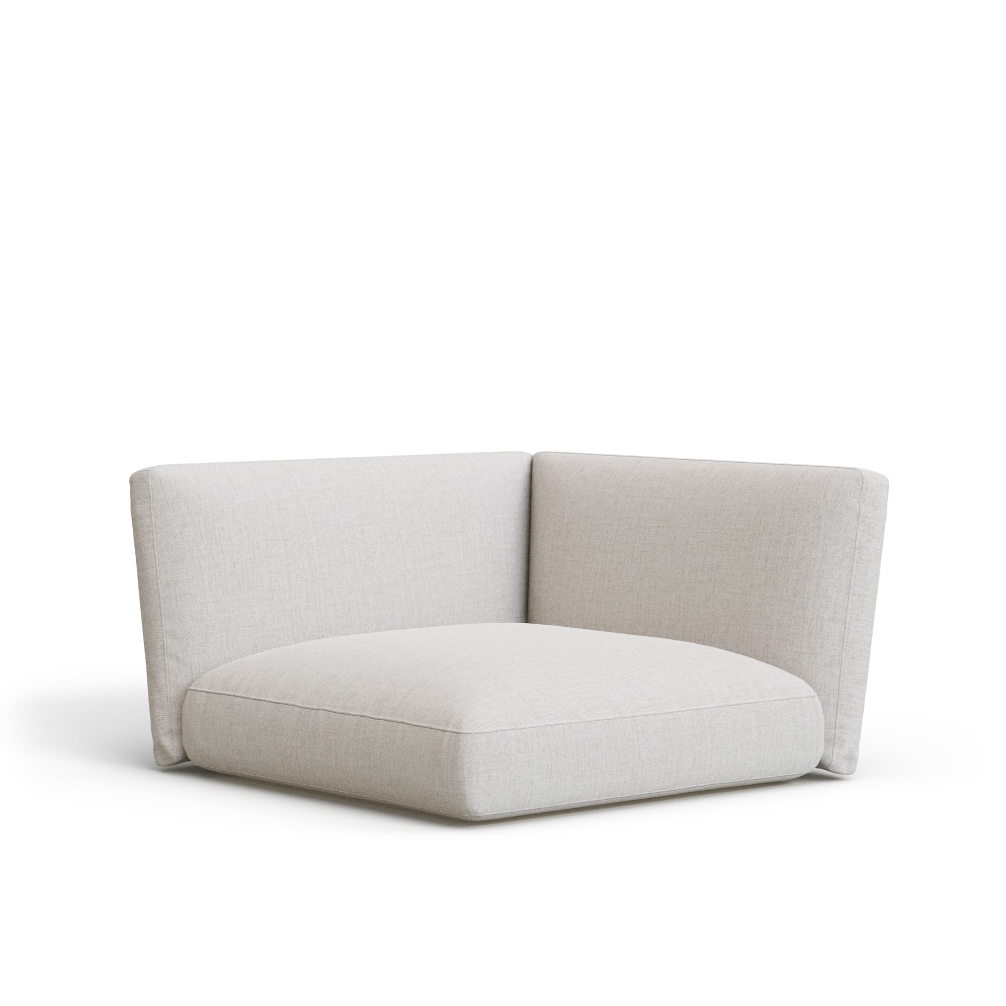 KAVE HOME Sorells kuddset för hörnmodul i beige