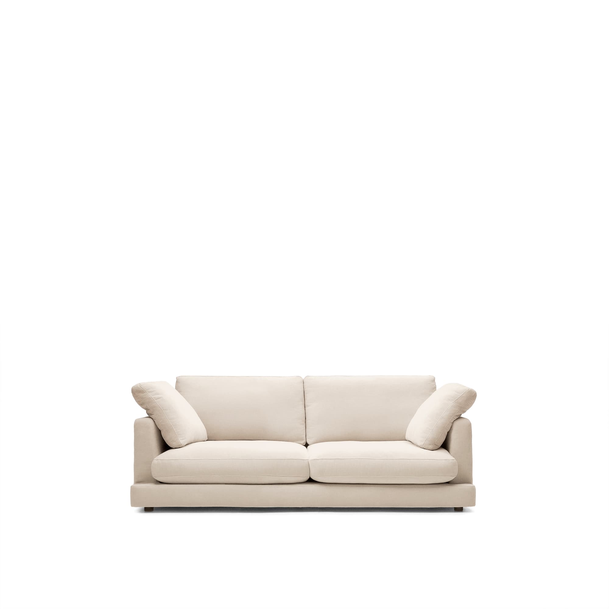 KAVE HOME Gala 3-sits soffa i beige, 210 cm