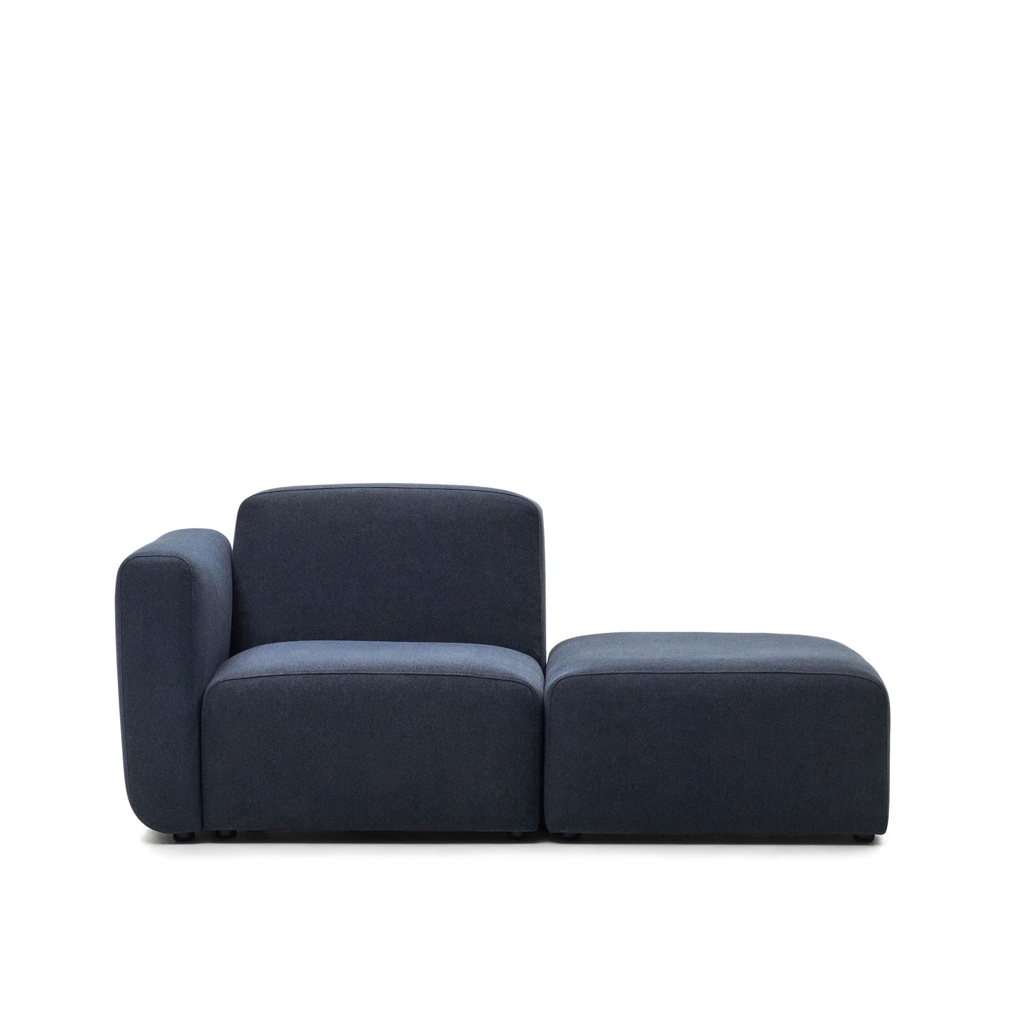 KAVE HOME Neom 1-sits modulsoffa med ryggmodul i blått, 169 cm FSC Mix Credit