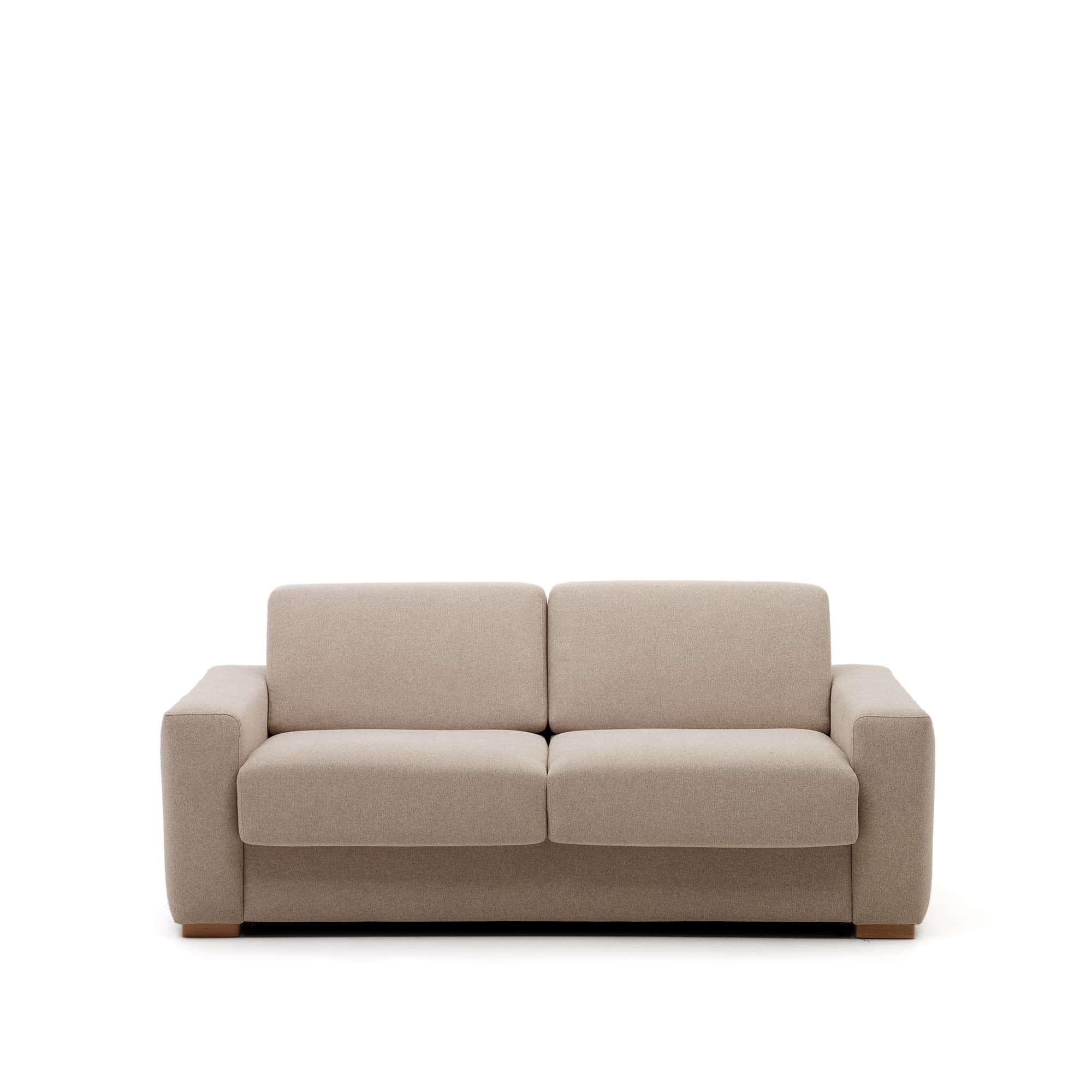 KAVE HOME Anley 2-personers bäddsoffa i beige 204 cm