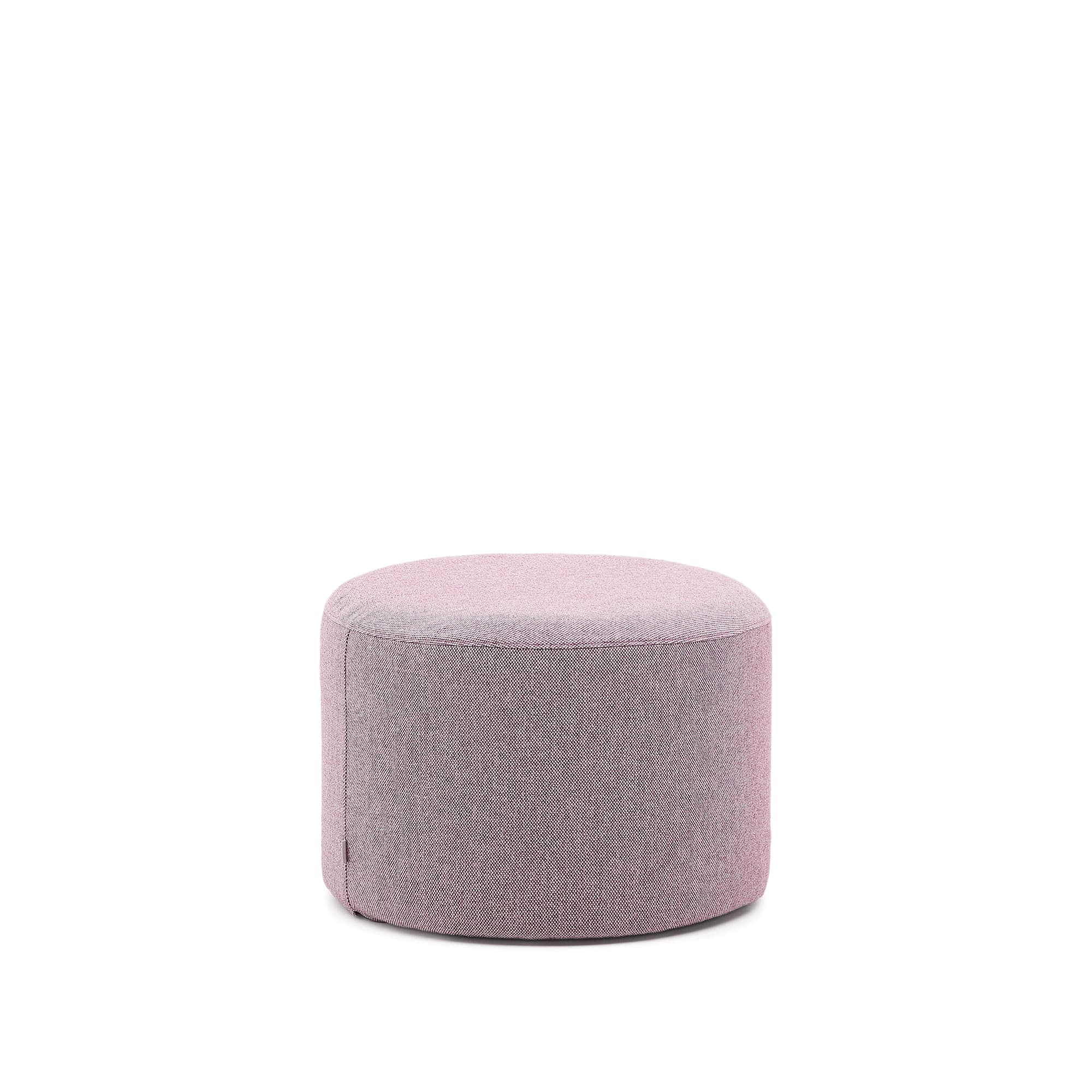 KAVE HOME Kaeli lila fotstöd med avtagbart överdrag 60 cm