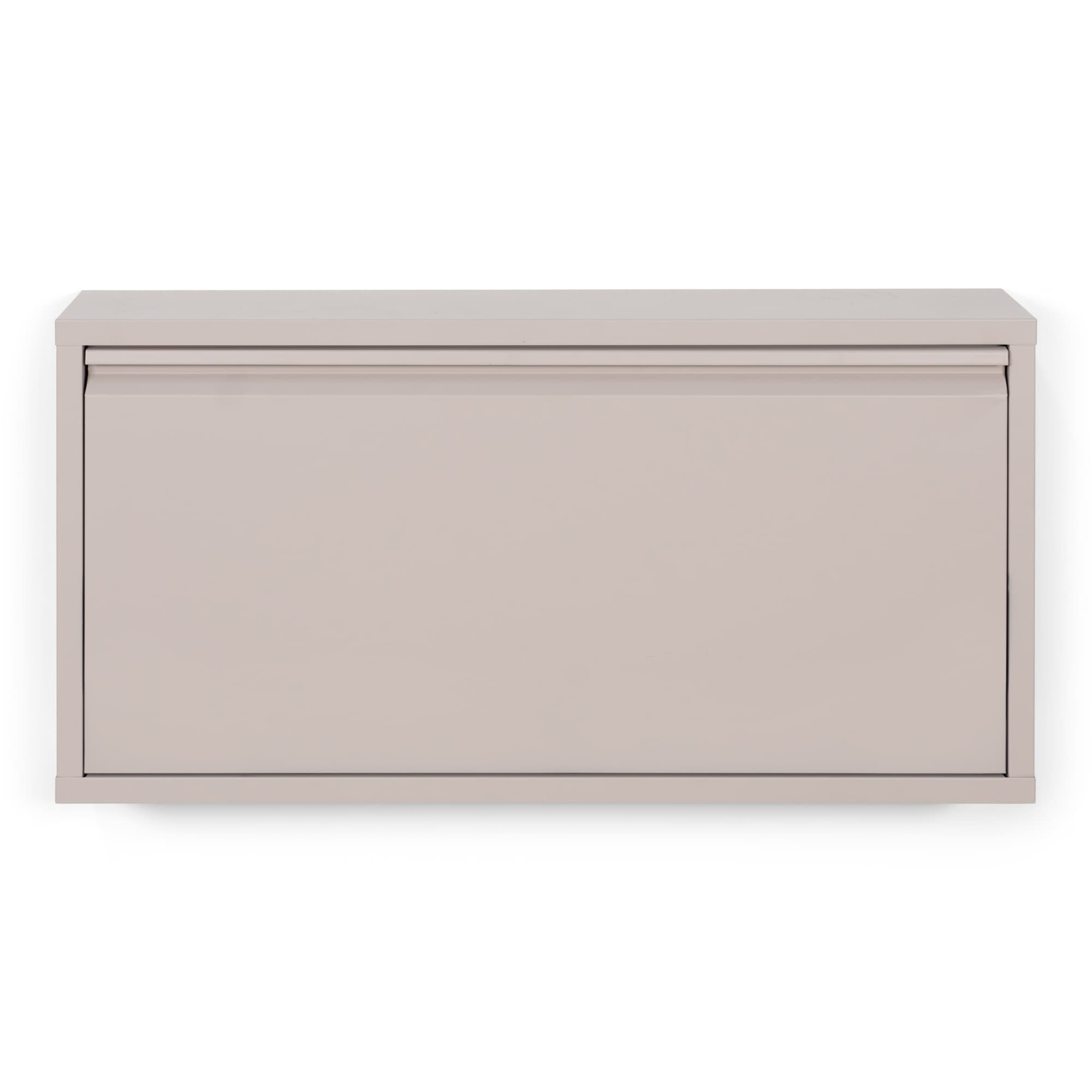 Kopi af SPINDER DESIGN Billy 1 skoskåp, w. 1 dörr - rektangulär - taupe stål (75x37,5)