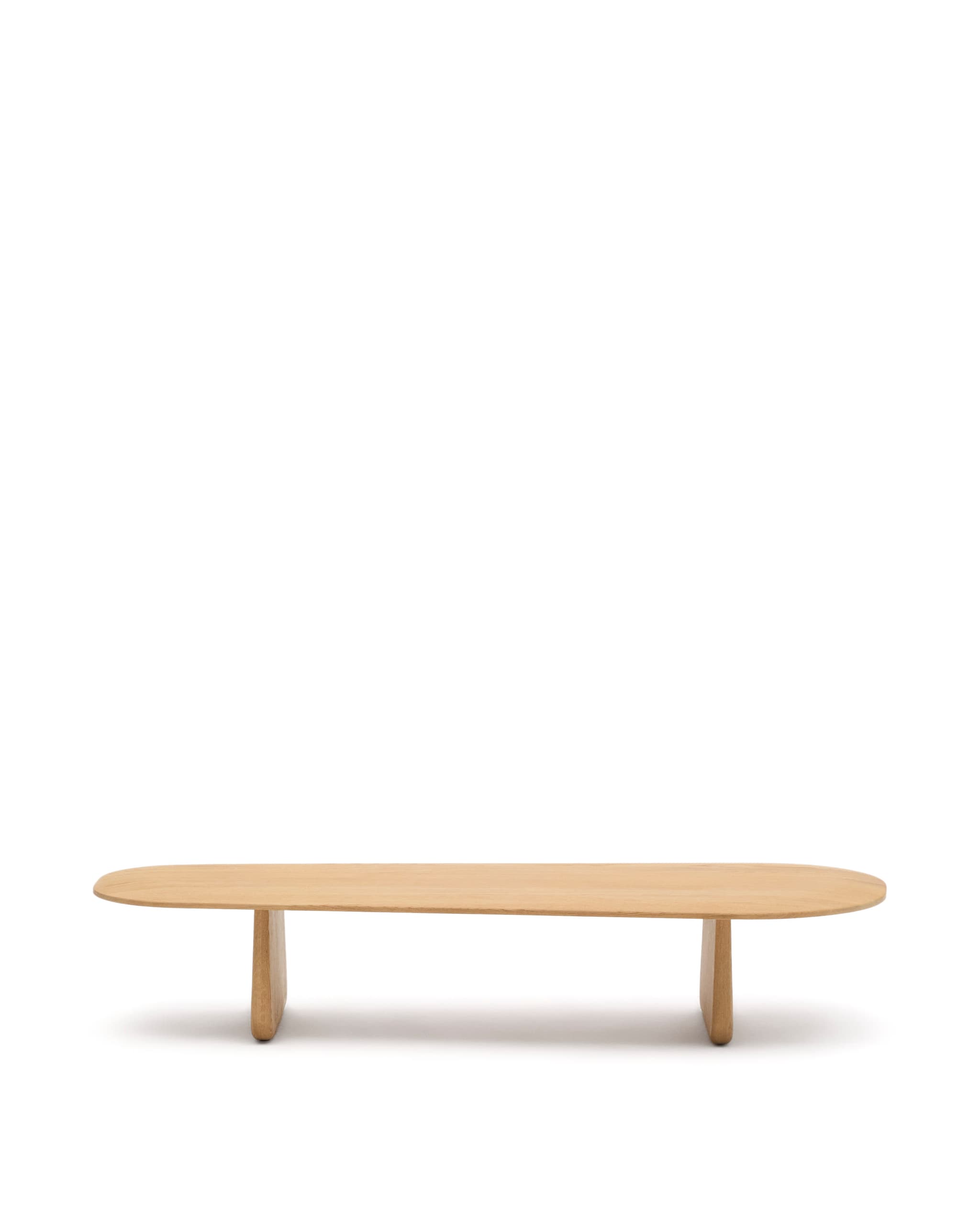 KAVE HOME Pirita soffbord - naturlig ek (146x64)