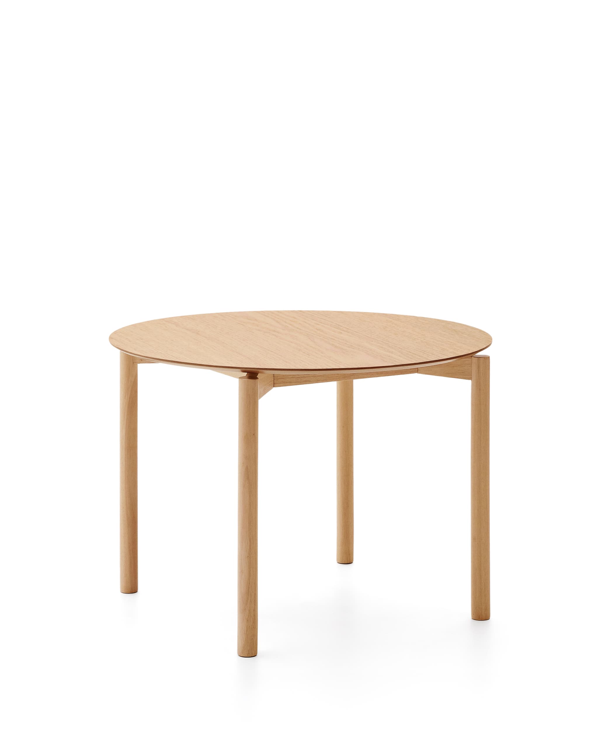 KAVE HOME Indara matbord, runt - naturlig askfaner (Ø110)