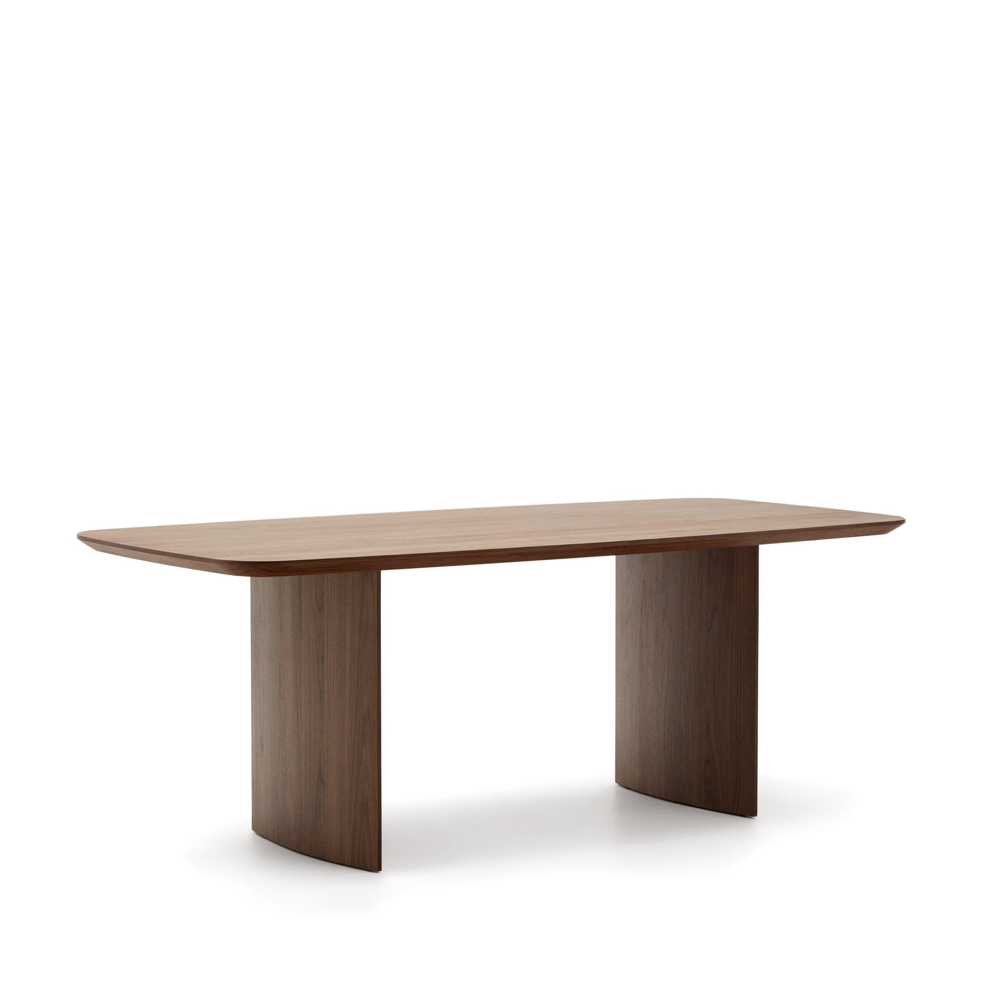 KAVE HOME Litto bord i valnötsfinish, 200 x 100 cm