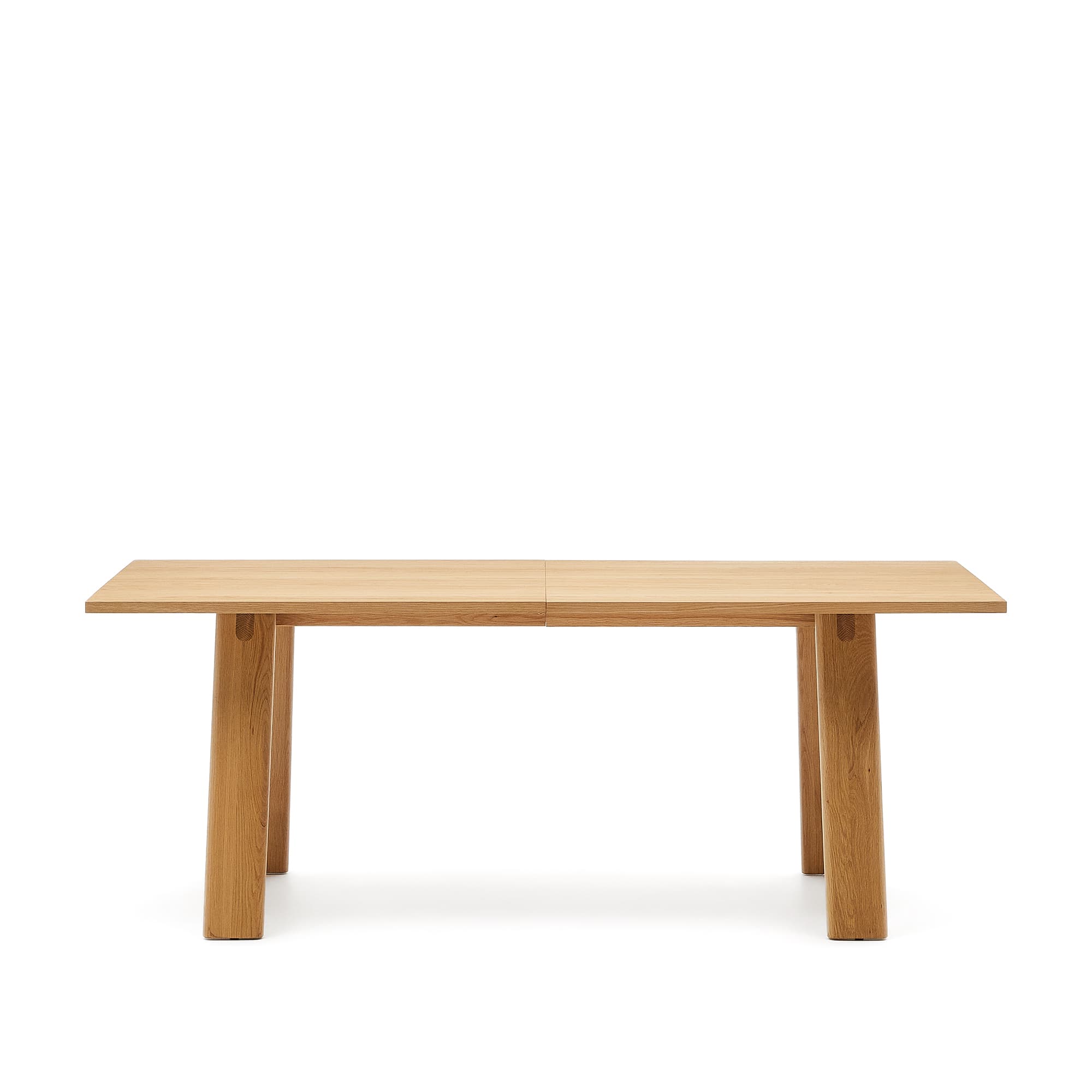 KAVE HOME Arlen utdragbart bord i massiv ek och faner med naturlig finish 200(250)x95cm FS