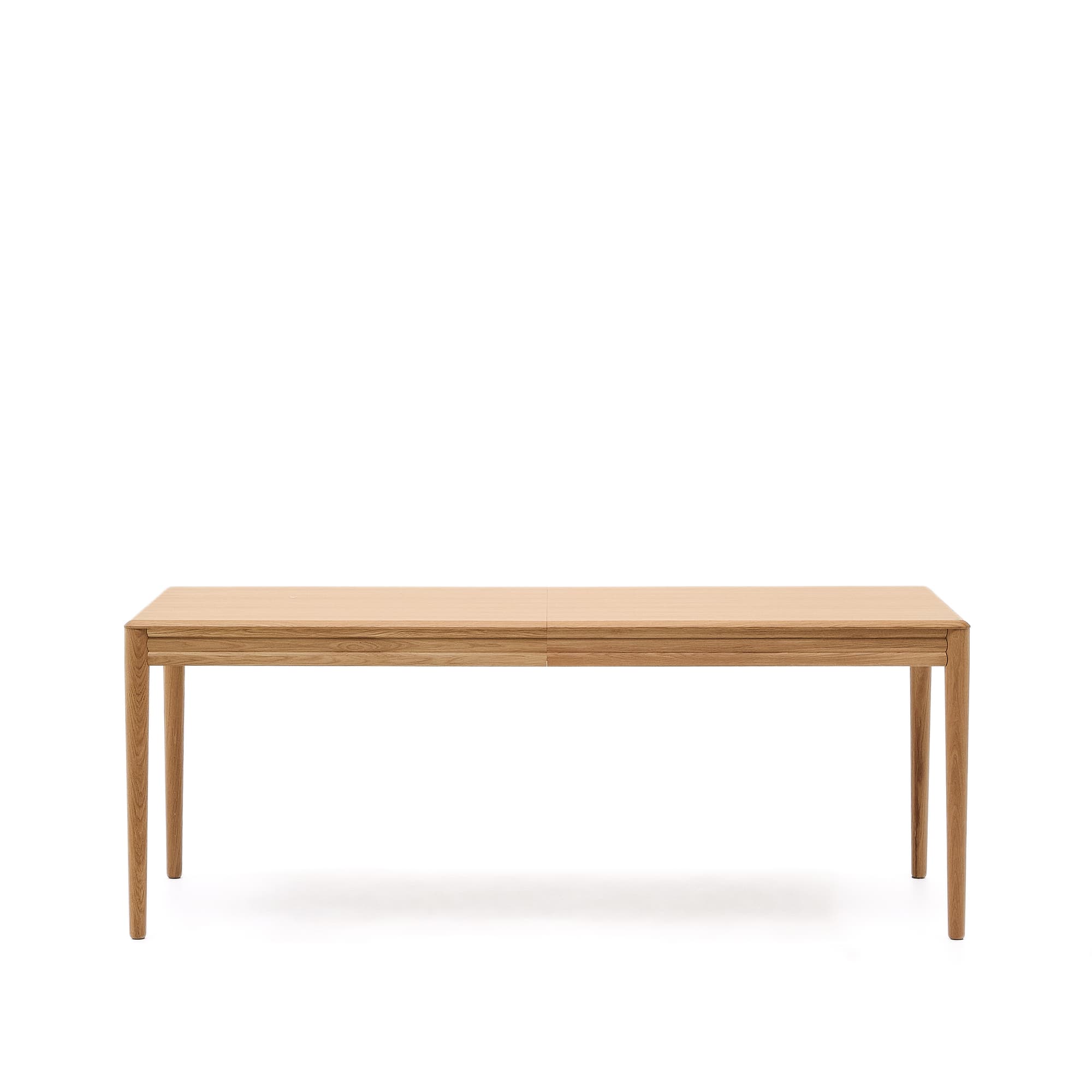 KAVE HOME Lenon utdragbart bord i naturlig FSC Mix Credit massiv ek och faner 200(280)x90