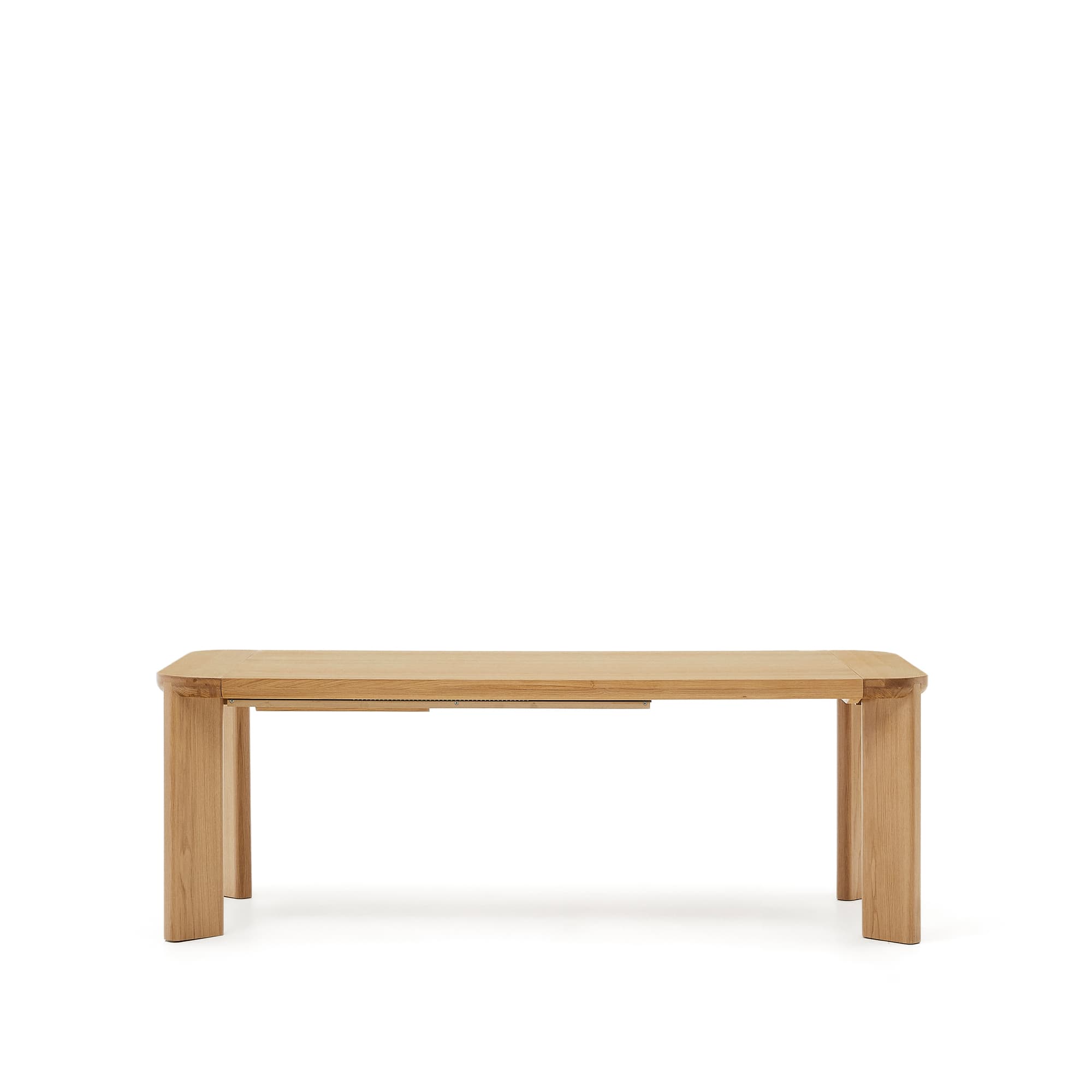 KAVE HOME Jondal utdragbart bord tillverkat av massivt trä och ekfaner, 200 (280) cm x 100 cm FSC 100%