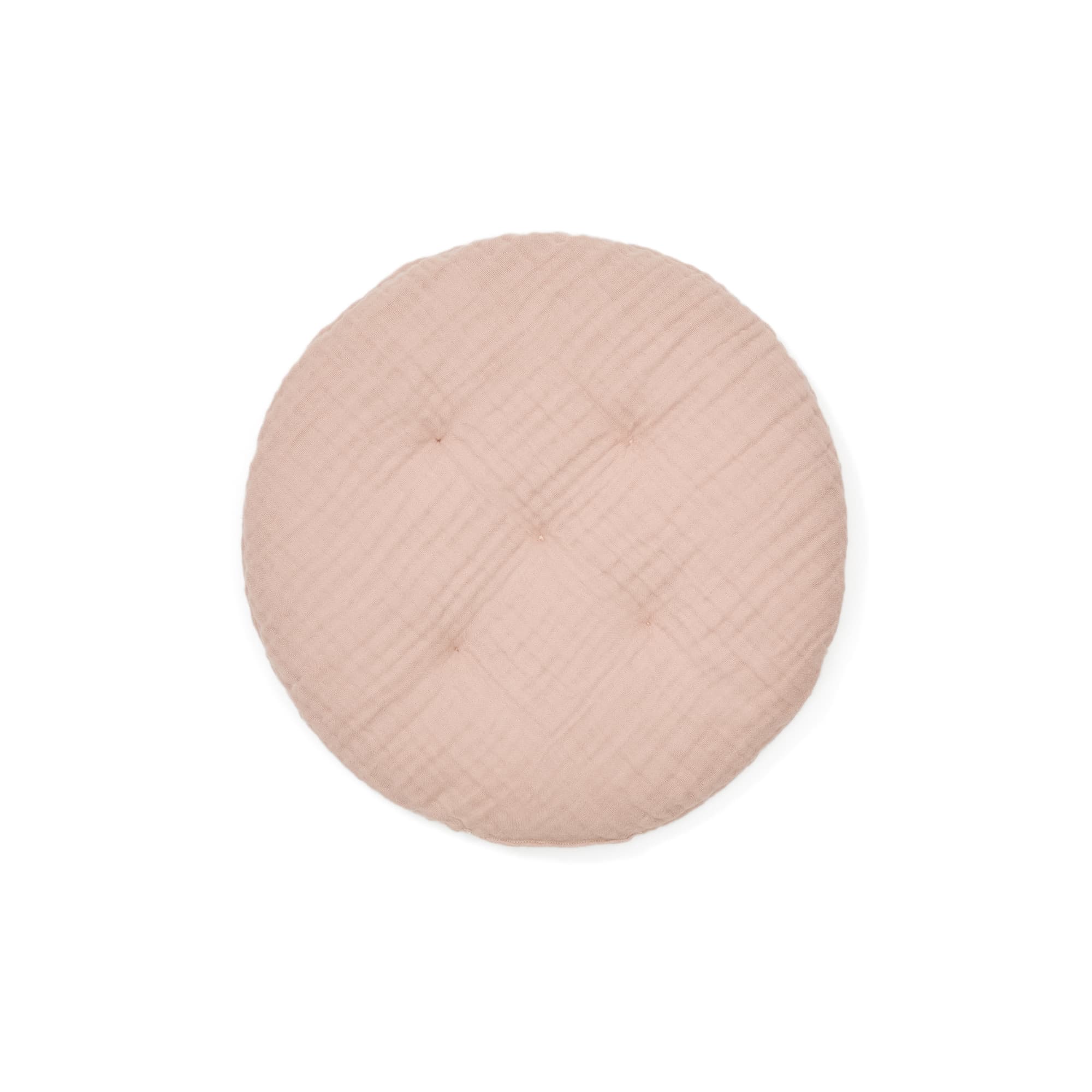 KAVE HOME Laily rosa kudde tillverkad av 100 % ekologisk bomull, 30 cm