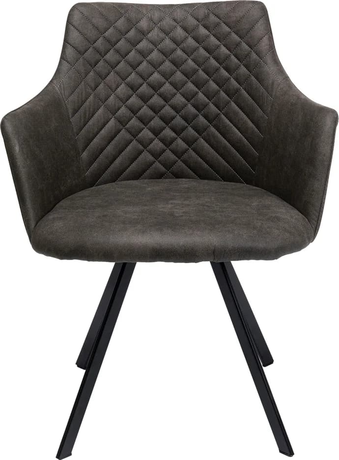 KARE DESIGN Swivel Chair Coco Anthracite