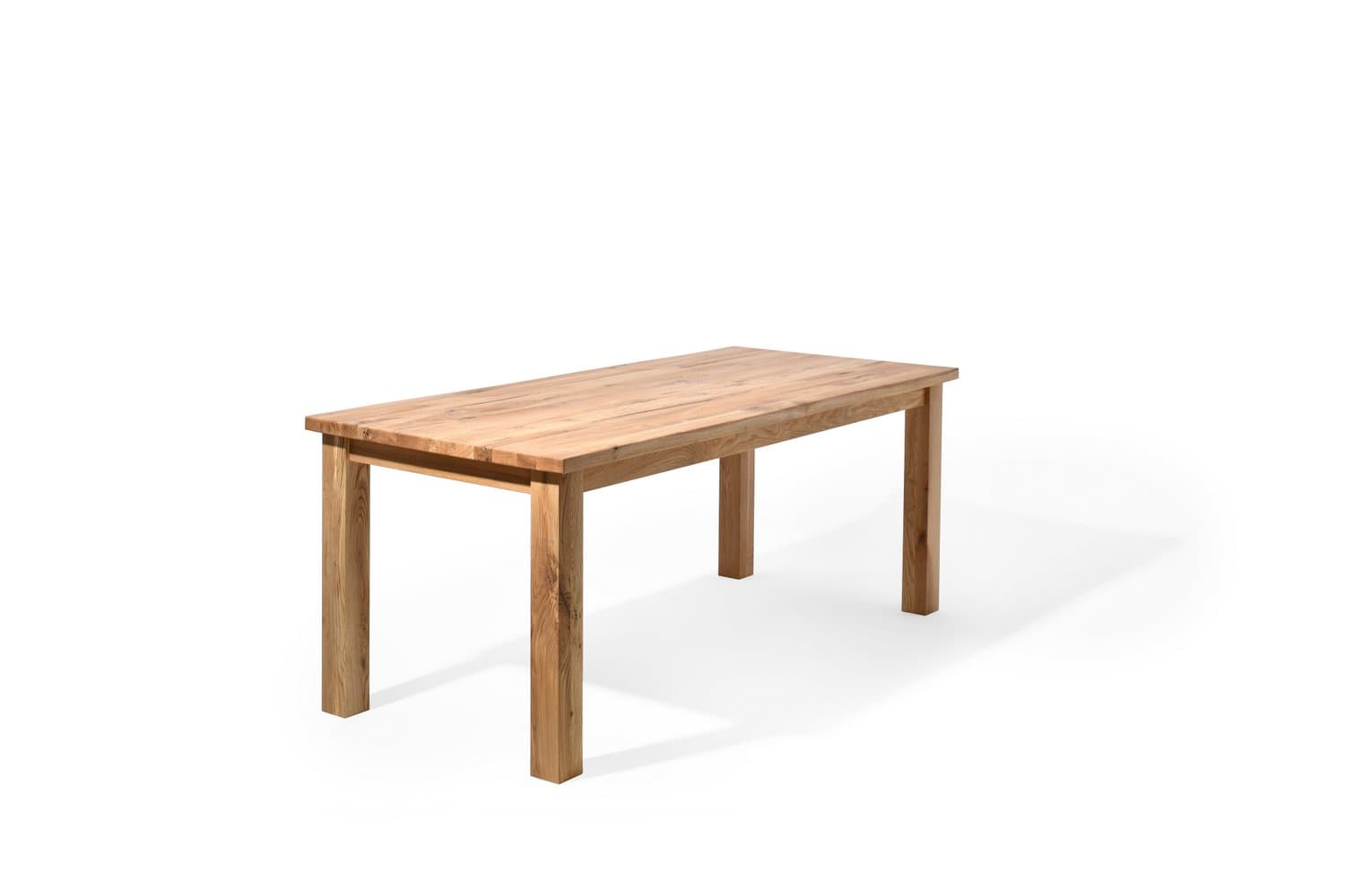 Rektangulärt Sam Matbord - Massiv Borstad Ek, Oljad (200 x 90 cm)