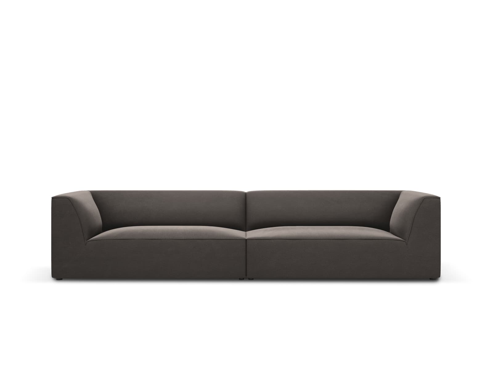 MICADONI Sammetssoffa, "Ruby", 4 säten, 302x93x69