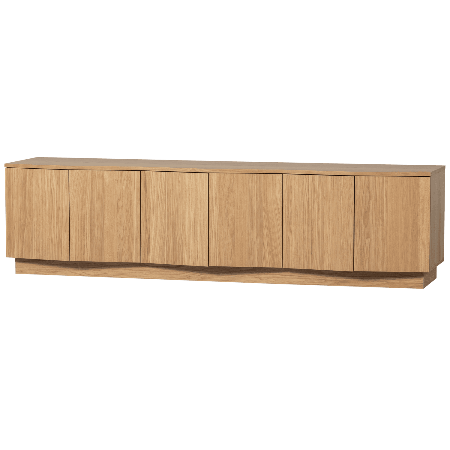 WOOOD ZUMA TV-MÖBLER 200CM EK TRANSPARENT [fsc]