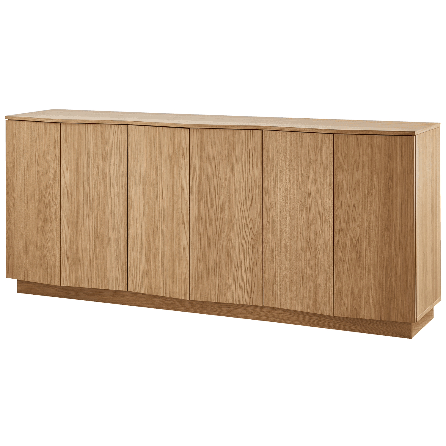 WOOOD ZUMA SKÄNK 200CM EK TRANSPARENT [fsc]