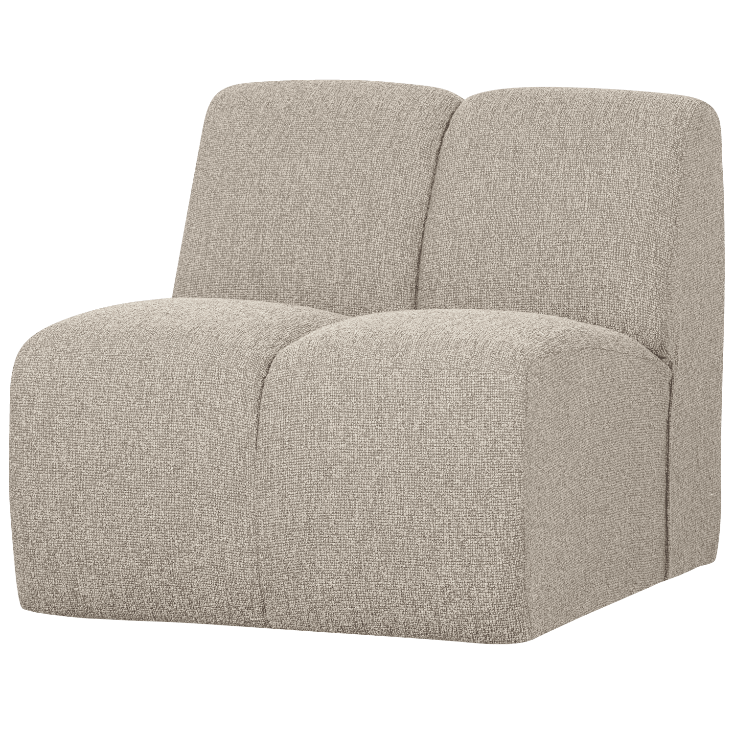 WOOOD MOJO 1-SITS ELEMENT BOUCLE BEIGE MELANGE