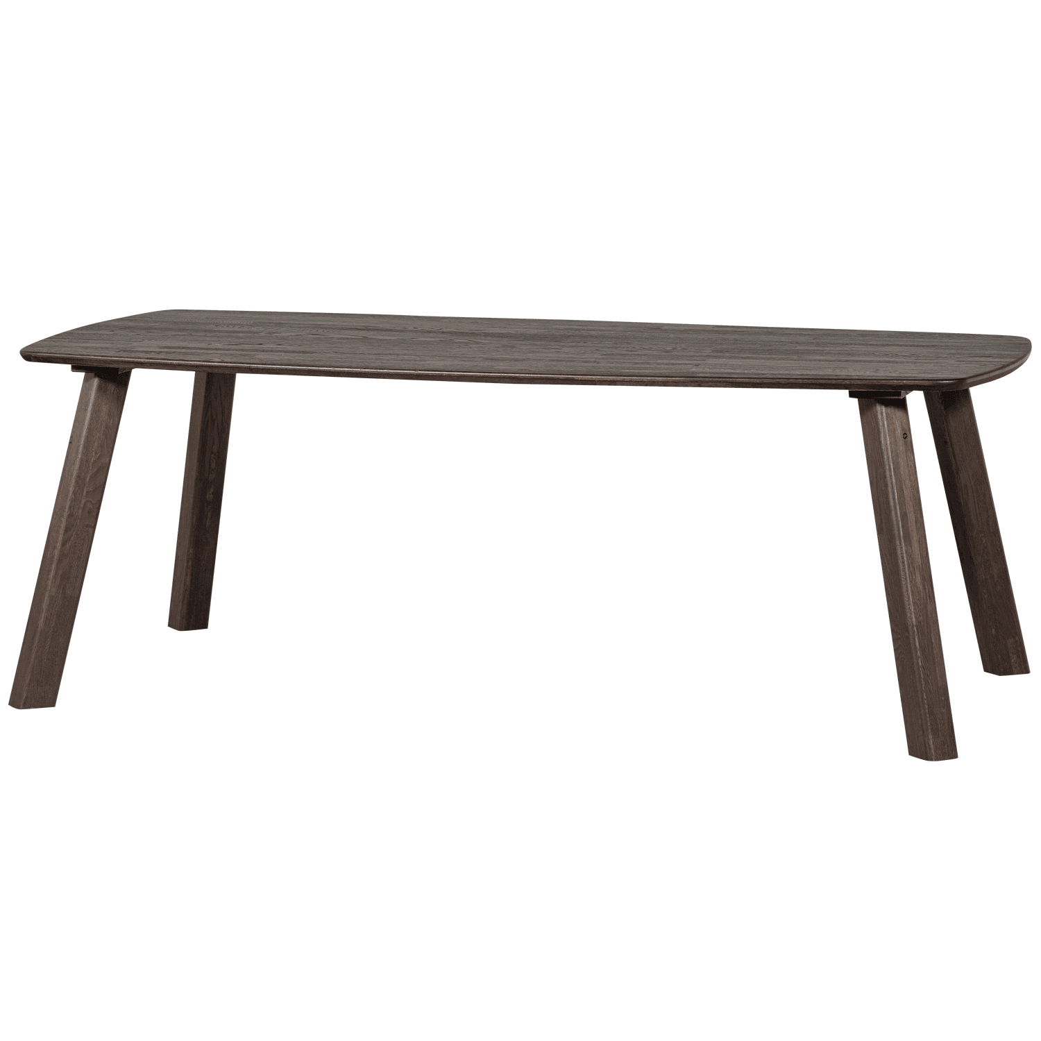 WOOOD TABLO BORD DANSKT OVALT FP 220x100CM MYSTIC BROWN [fsc]