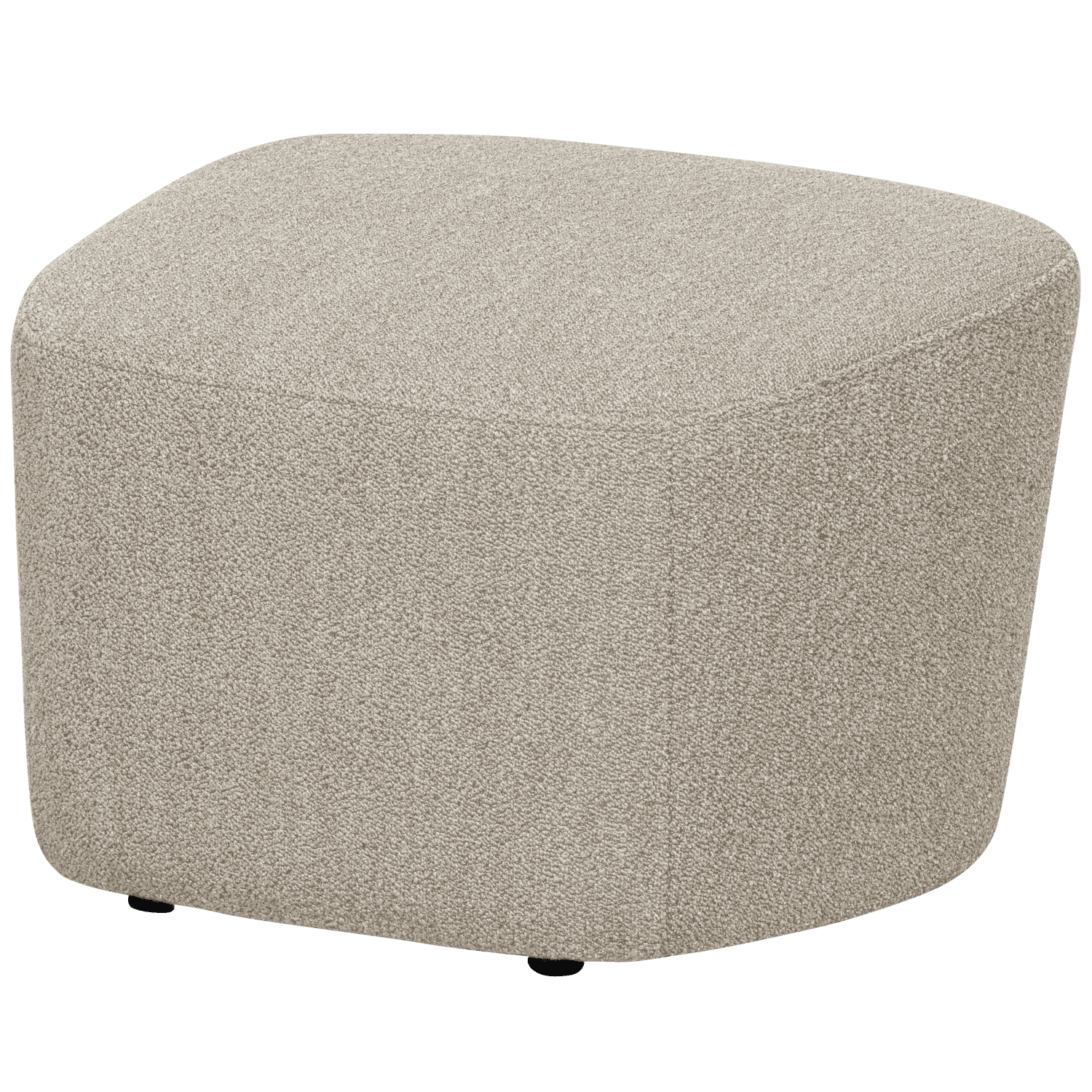 WOOOD LOFTY HOCKER BOUCLE NATURLIG