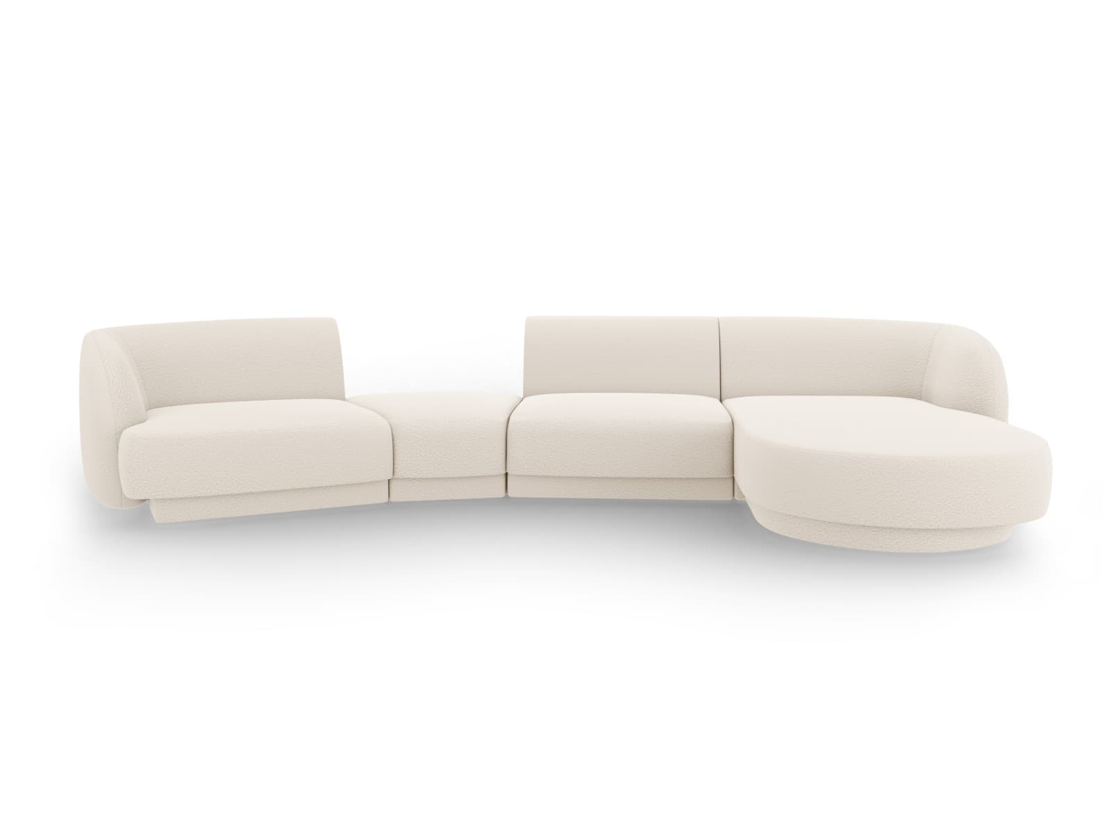 MICADONI  Modulsoffa höger, "Miley", 4 sitsar, 320x132x70