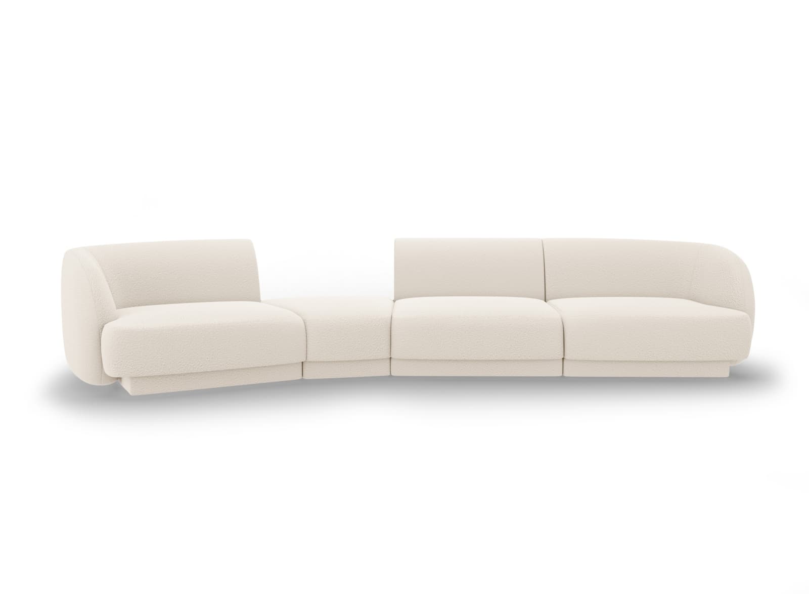 MICADONI  Modulsoffa vänsterhänt, "Miley", 4 sitsar, 320x128x70