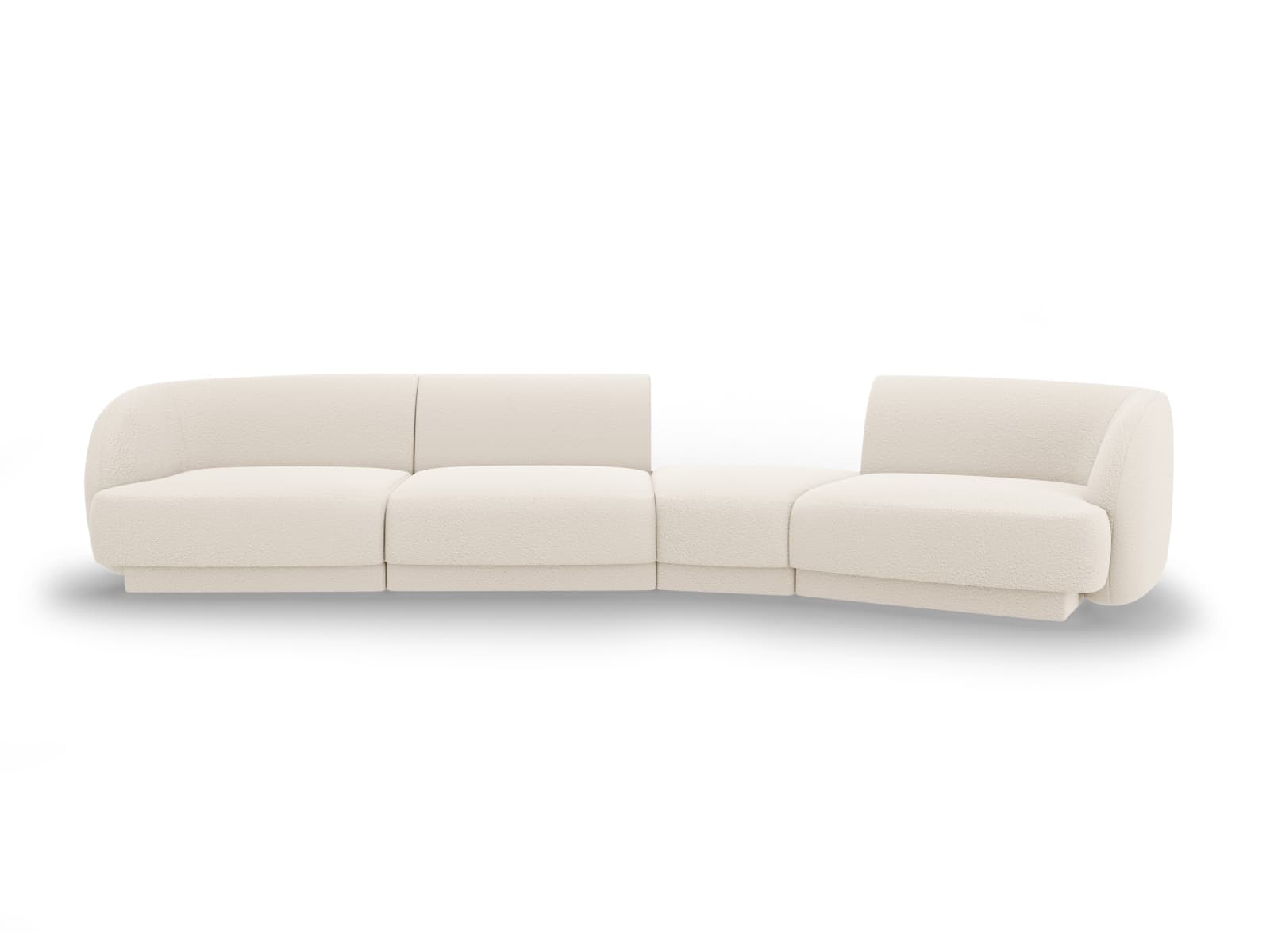 MICADONI  Modulsoffa höger, "Miley", 4 sitsar, 320x128x70