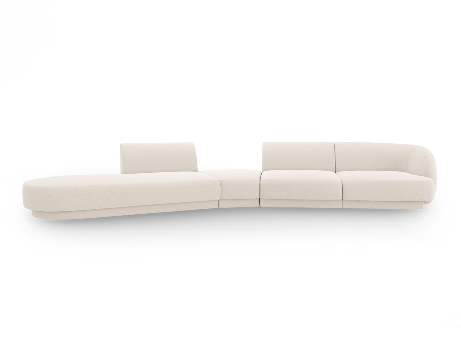 MICADONI  Modulsoffa vänsterhänt, "Miley", 5 sitsar, 372x160x70