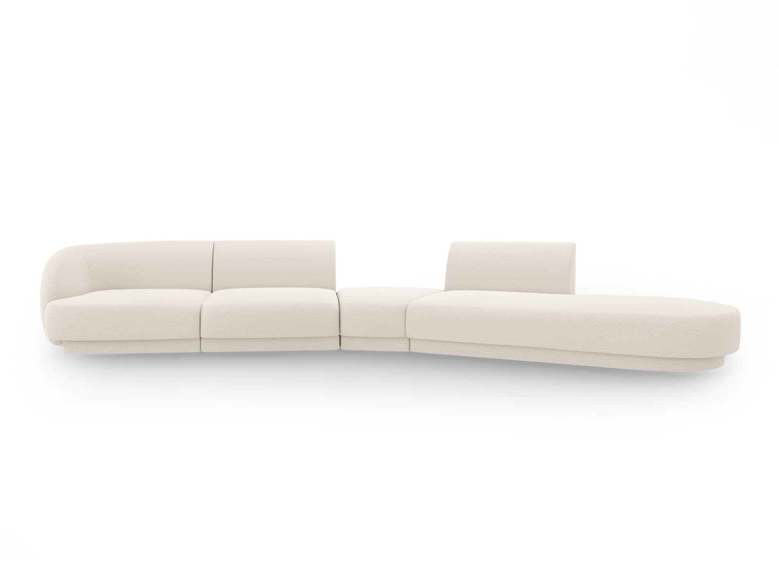 MICADONI  Modulsoffa höger, "Miley", 5 sitsar, 372x160x70