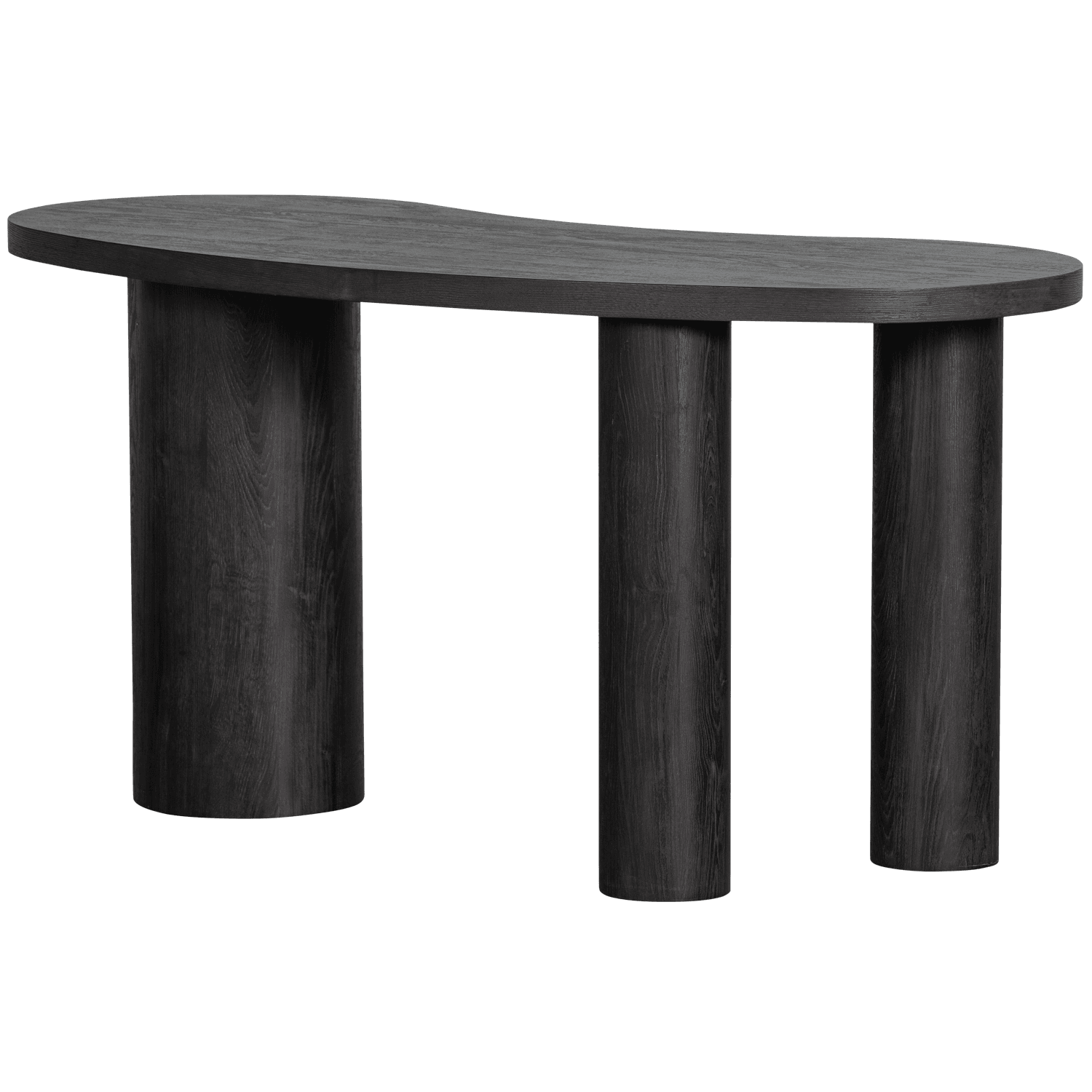 WOOOD MAAN ORGANISK SIDOBORD/DEKORT MDF MÖRKBRUN