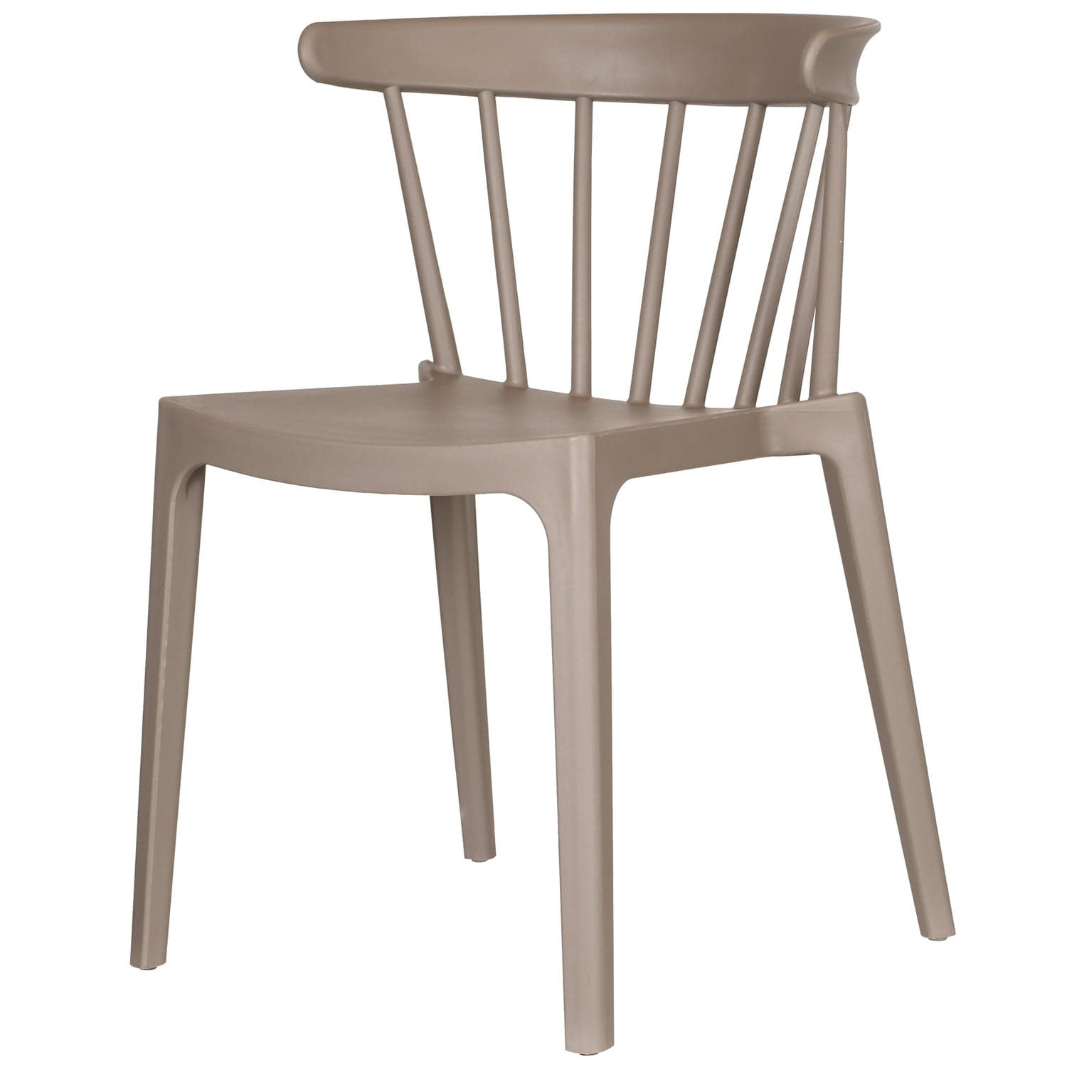 WOOOD BLISS TRÄDGÅRDSSTOL MED STANG PLAST TAUPE