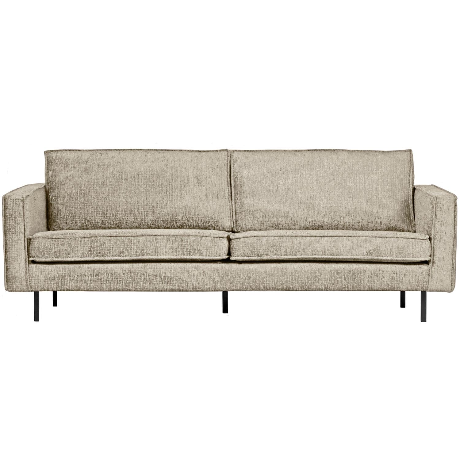 WOOOD RODEO 2,5-sits soffa i sammetstruktur Wheatfield