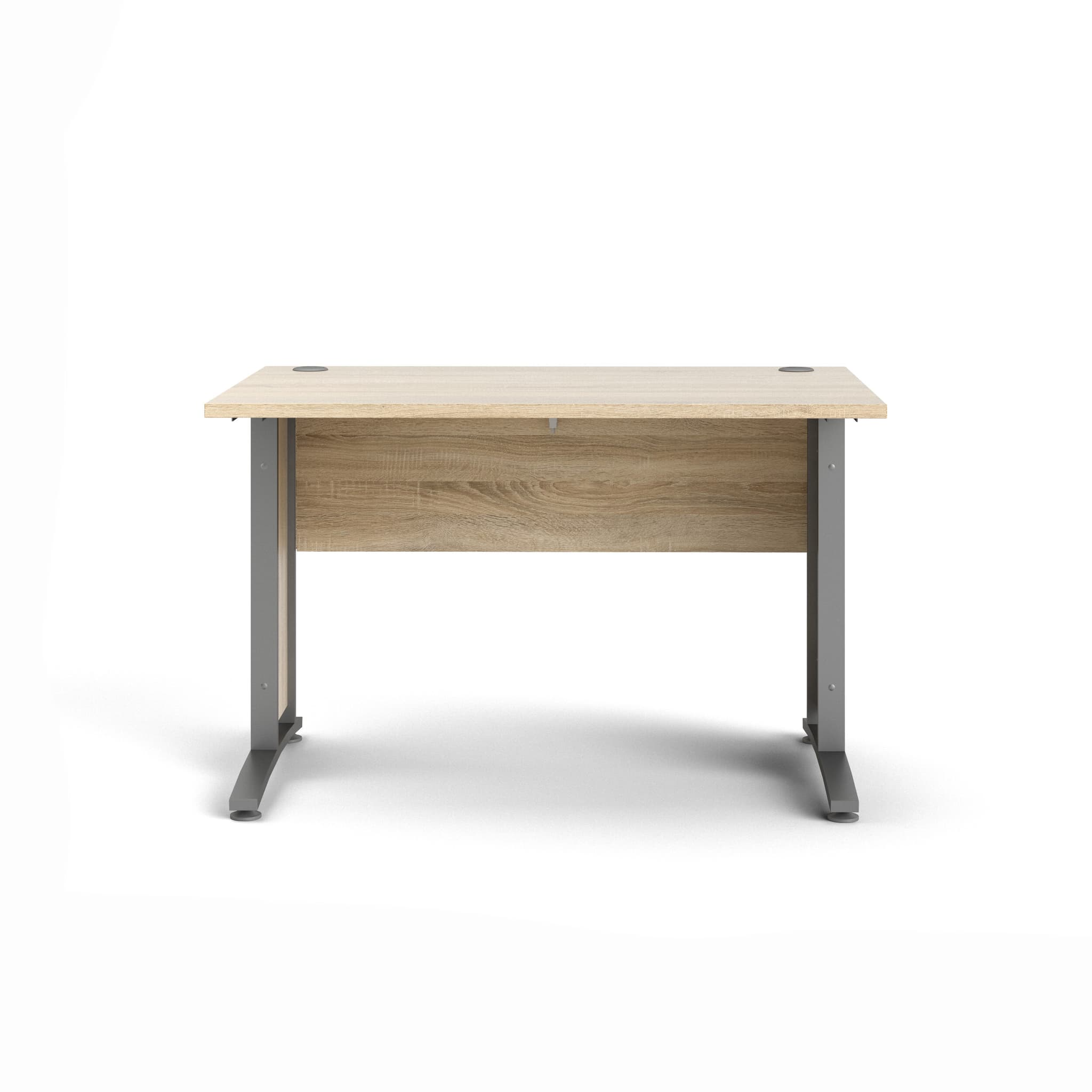 TVILUM Prima Skrivbord - Ekstomme / Silvergrå Stål