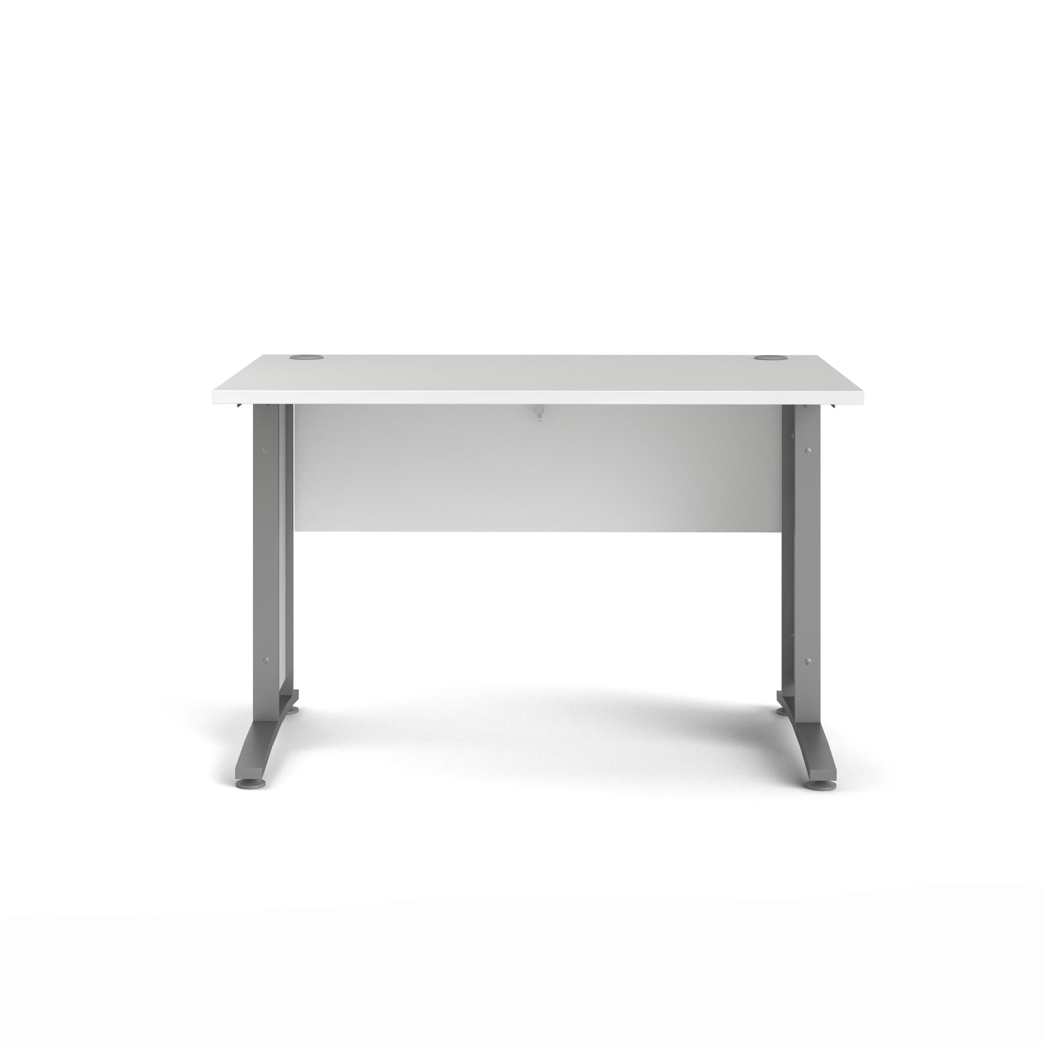 TVILUM Prima Skrivbord - Vitt Trä, 80 x 120