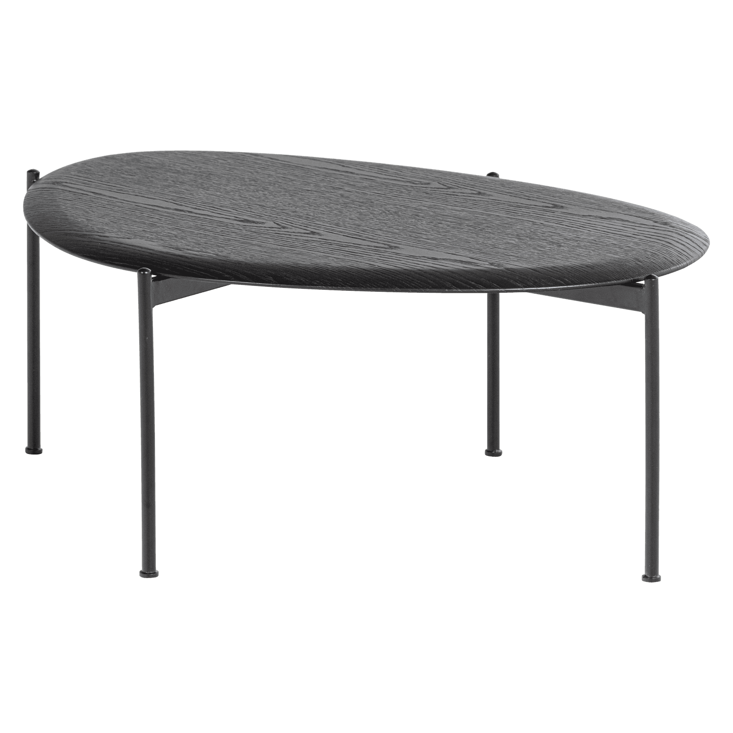 WOOOD Kota soffbord 36x92x68 cm Mdf/faner svart