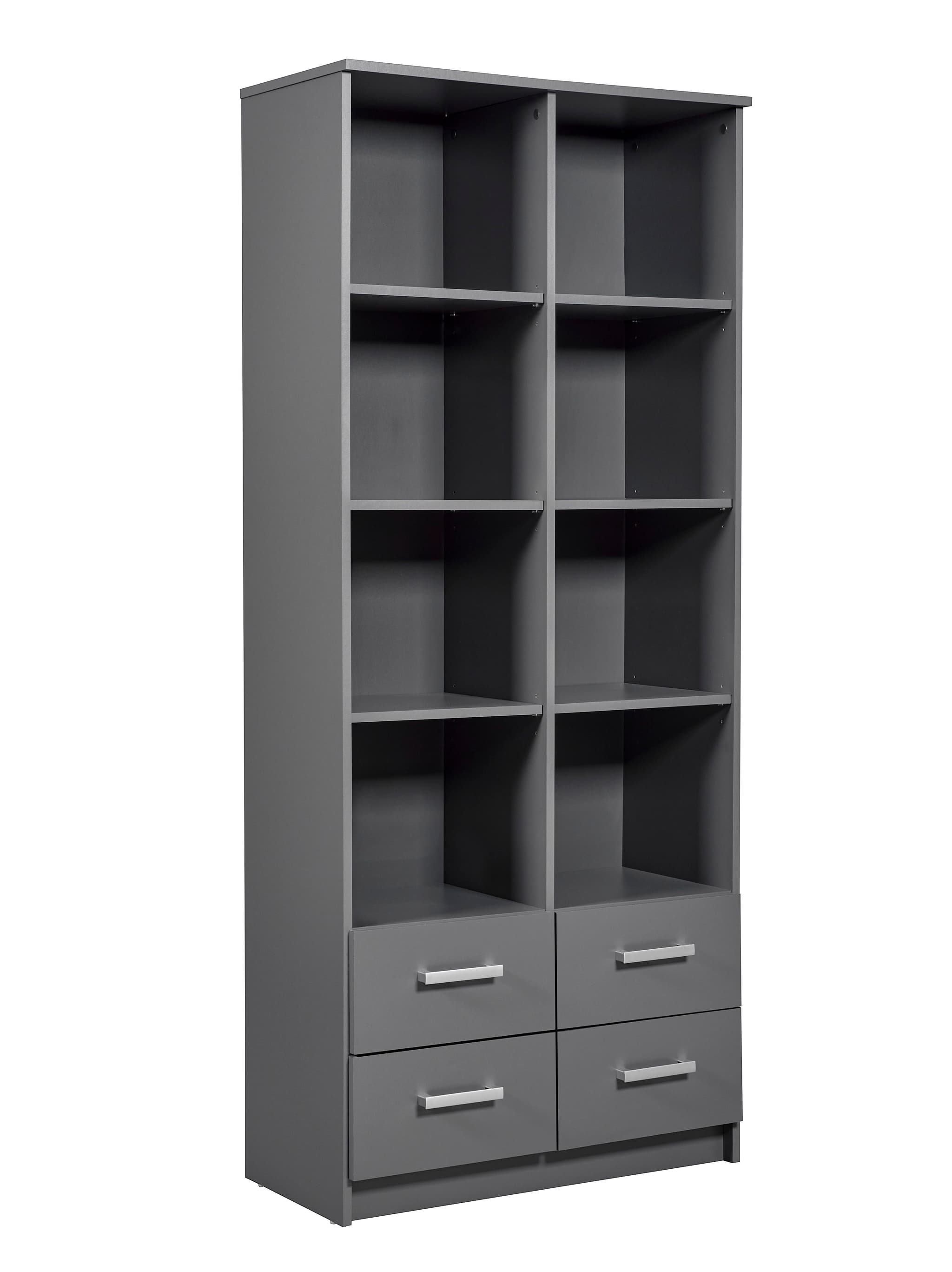 NORDIC LIVING COLLECTION Elenzio-hylla med 4 lådor och 8 fack