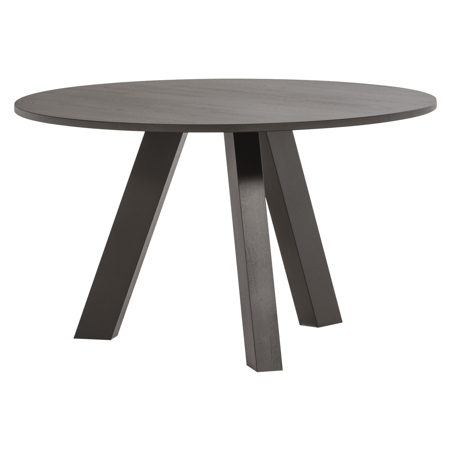 WOOOD Rhonda Matbord Ø129 Cm Ek Mellanbrun[Fsc]