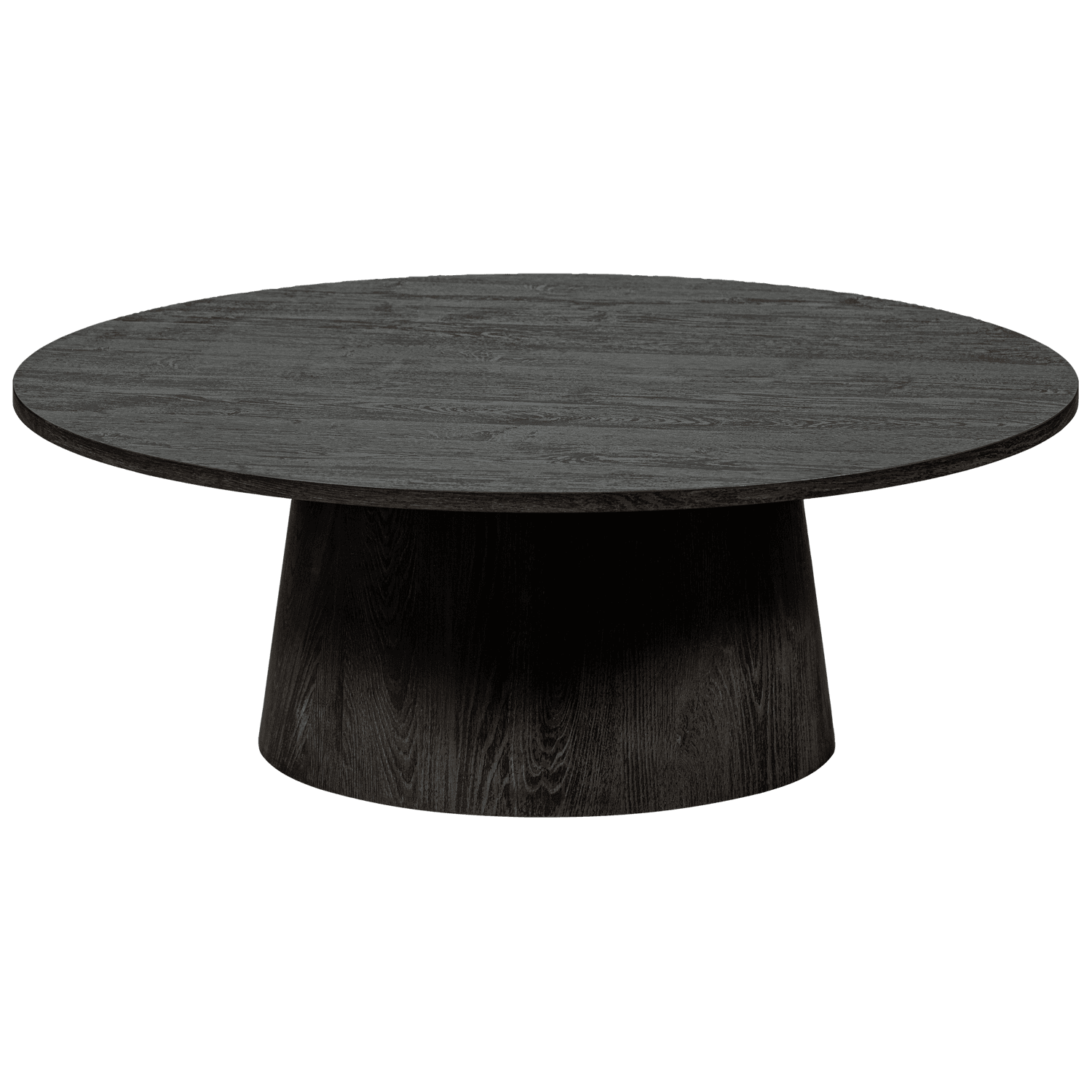 WOOOD MAAN SOFFBORD MDF MÖRKBRUN 35xØ100CM
