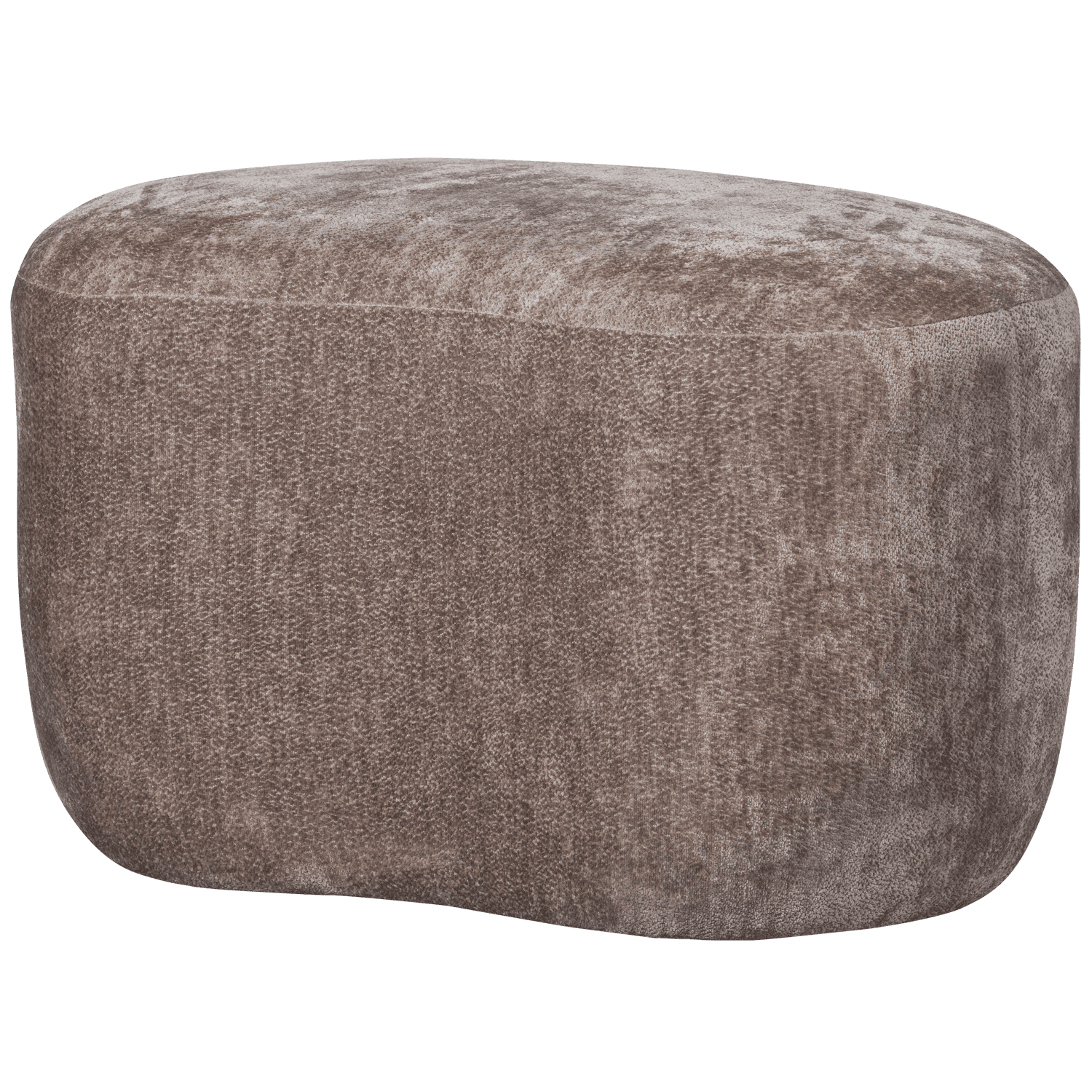 WOOOD POPULÄR EKOLOGISK POUF TAUPE