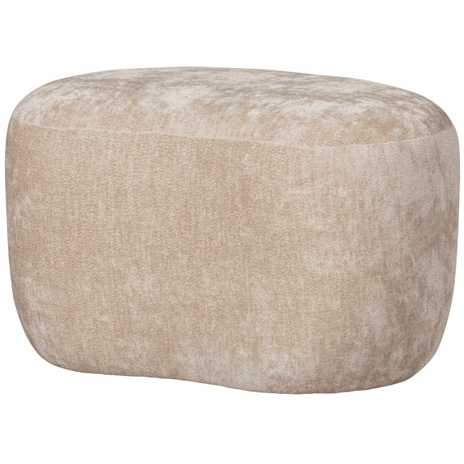 WOOOD POPULÄR EKOLOGISK POUF NATURLIG