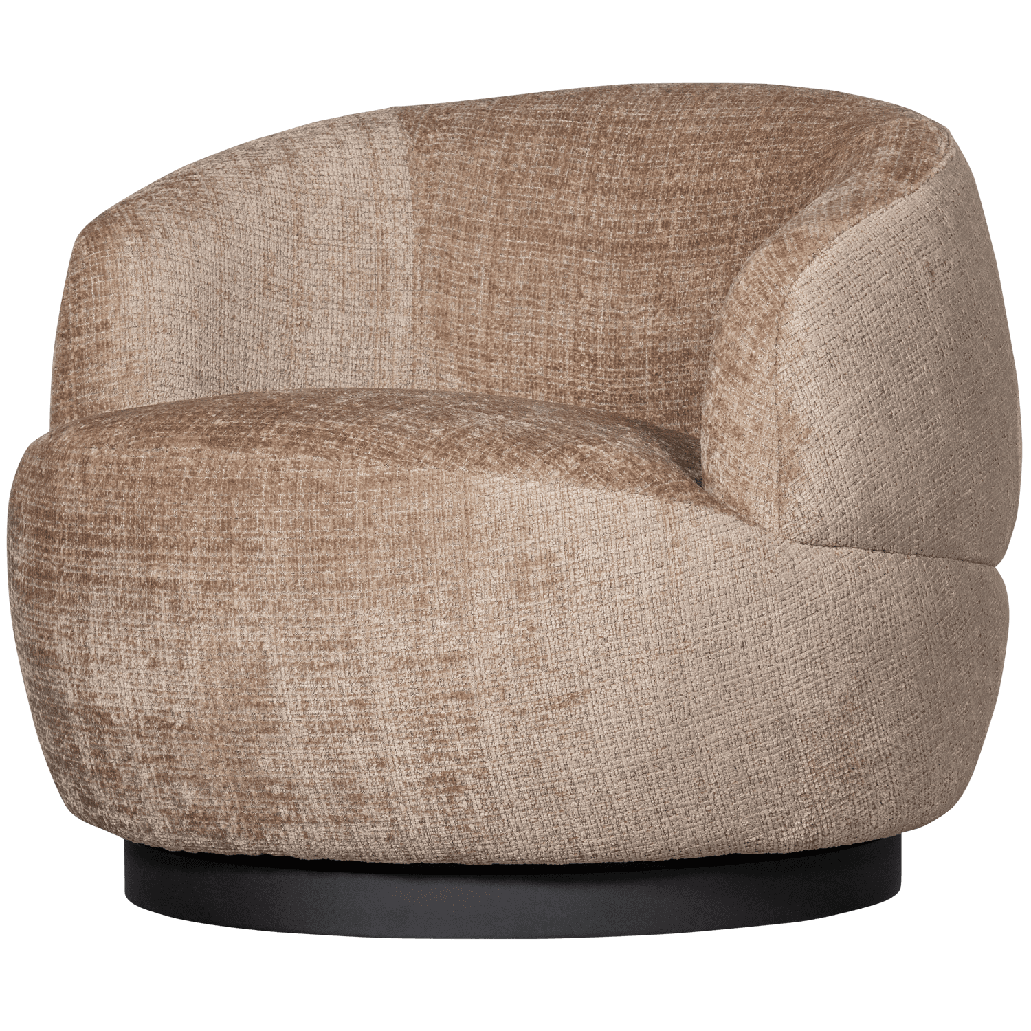 WOOOD Ull Snurrstol Chenille Sand