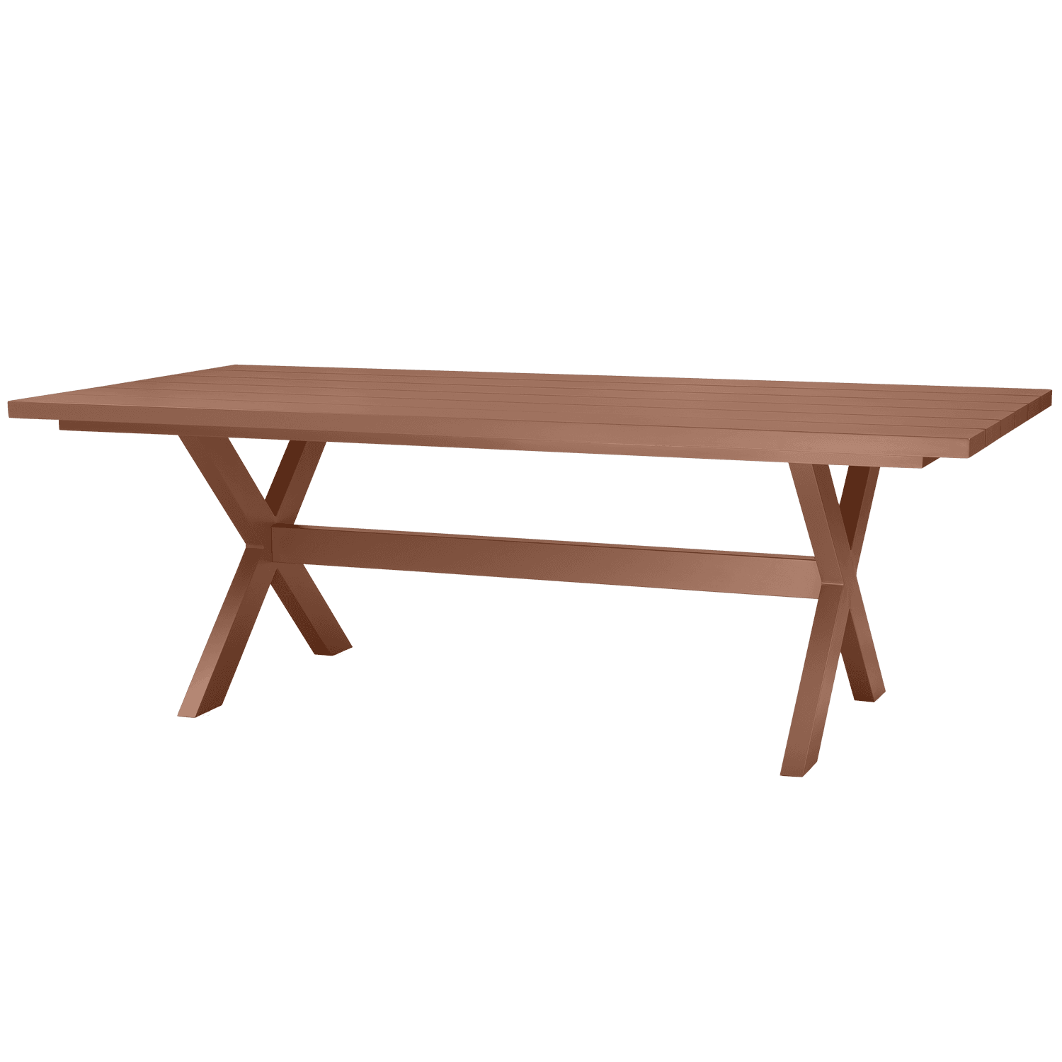 WOOOD DELTA PICKNICK TRÄDGÅRDSBORD ALUMINIUM TERRA 220x100CM