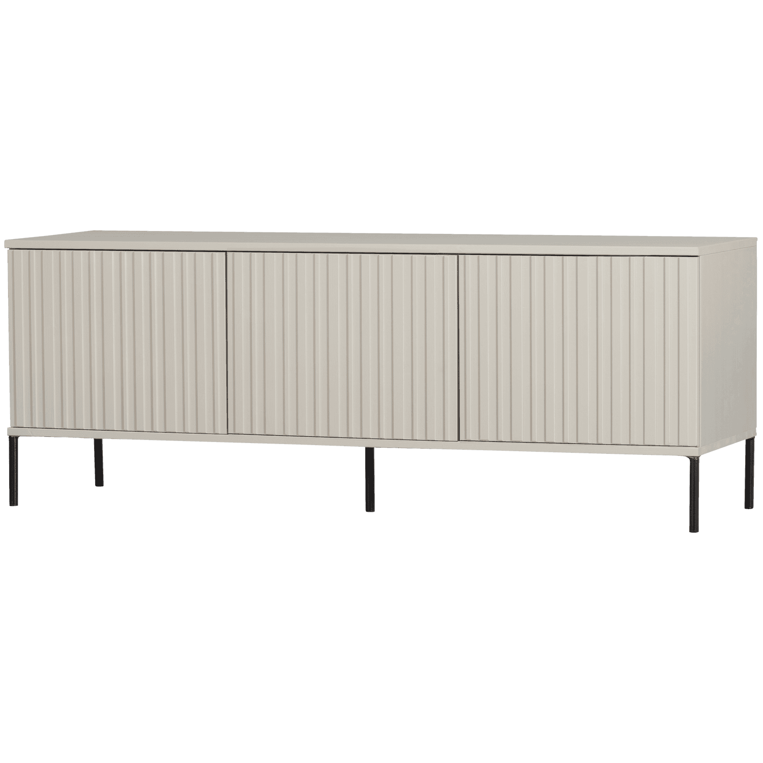 NYA GRAVIERADE TV-MÖBLER I WOOOD 150 CM FURUTRÄD [fsc]