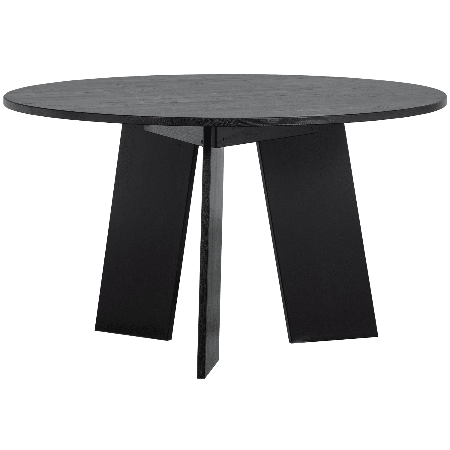 WOOOD FRIES MATBORD EK BLACKNIGHT Ø129CM [fsc]