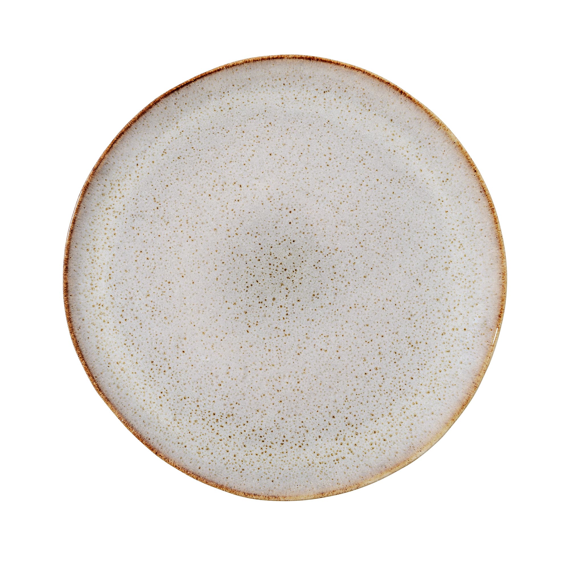 BLOOMINGVILLE Sandrine Tallrik, Natur, Stengods, D28,5 cm