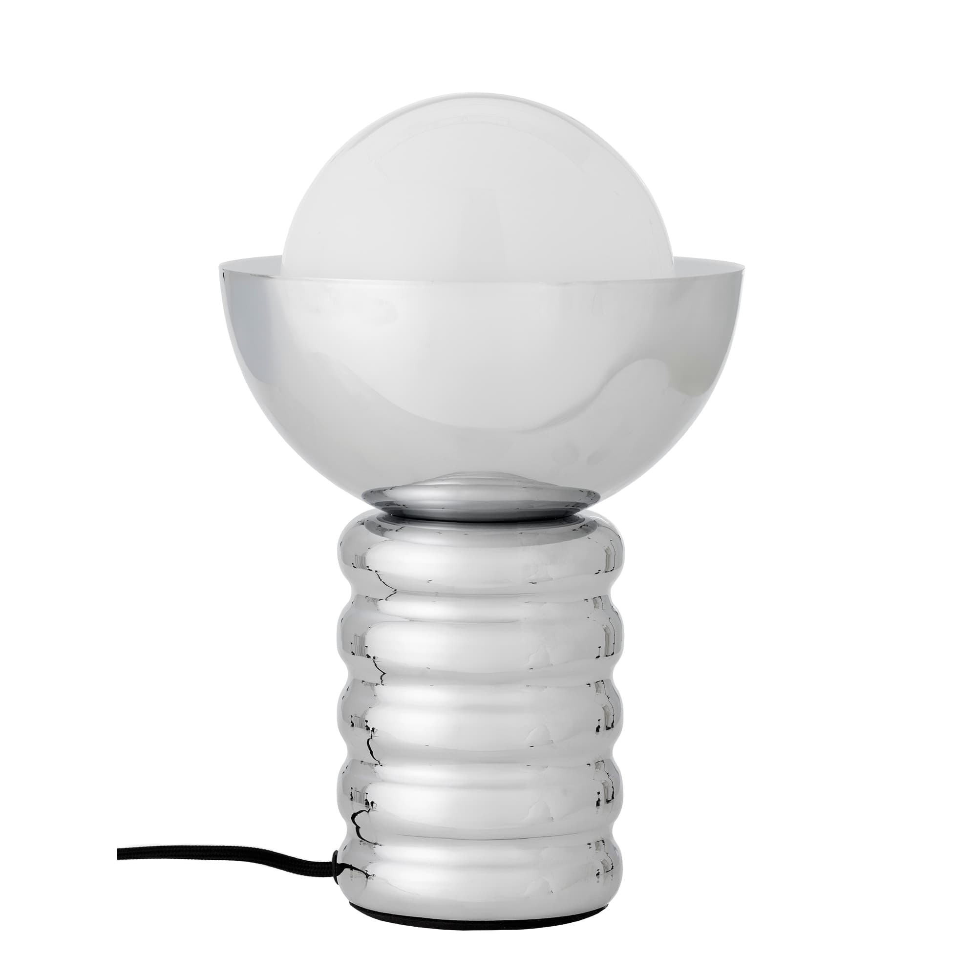 BLOOMINGVILLE Spike bordslampa, silver, metall