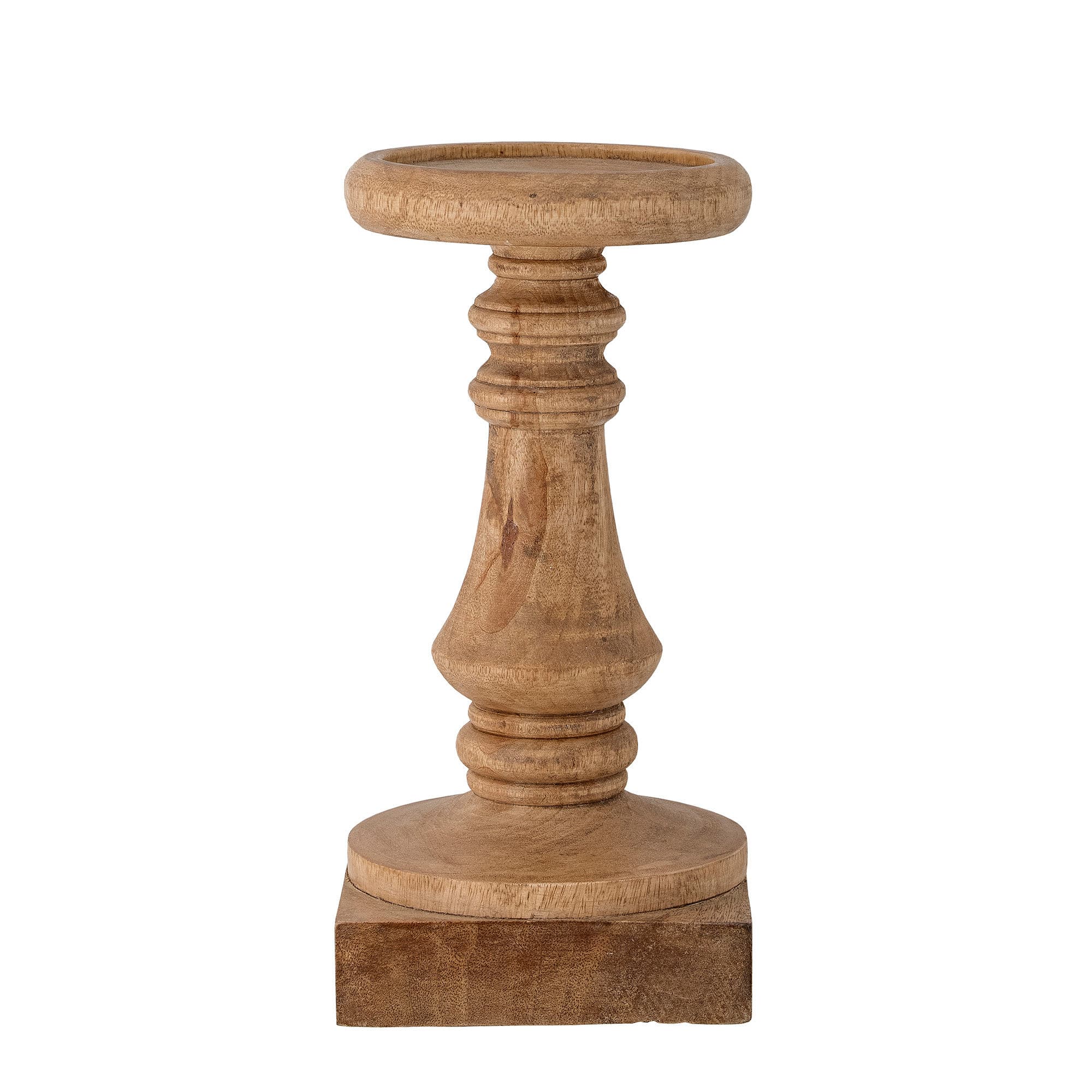 BLOOMINGVILLE Noore Piedestal Ljusstake, Natural, Mango