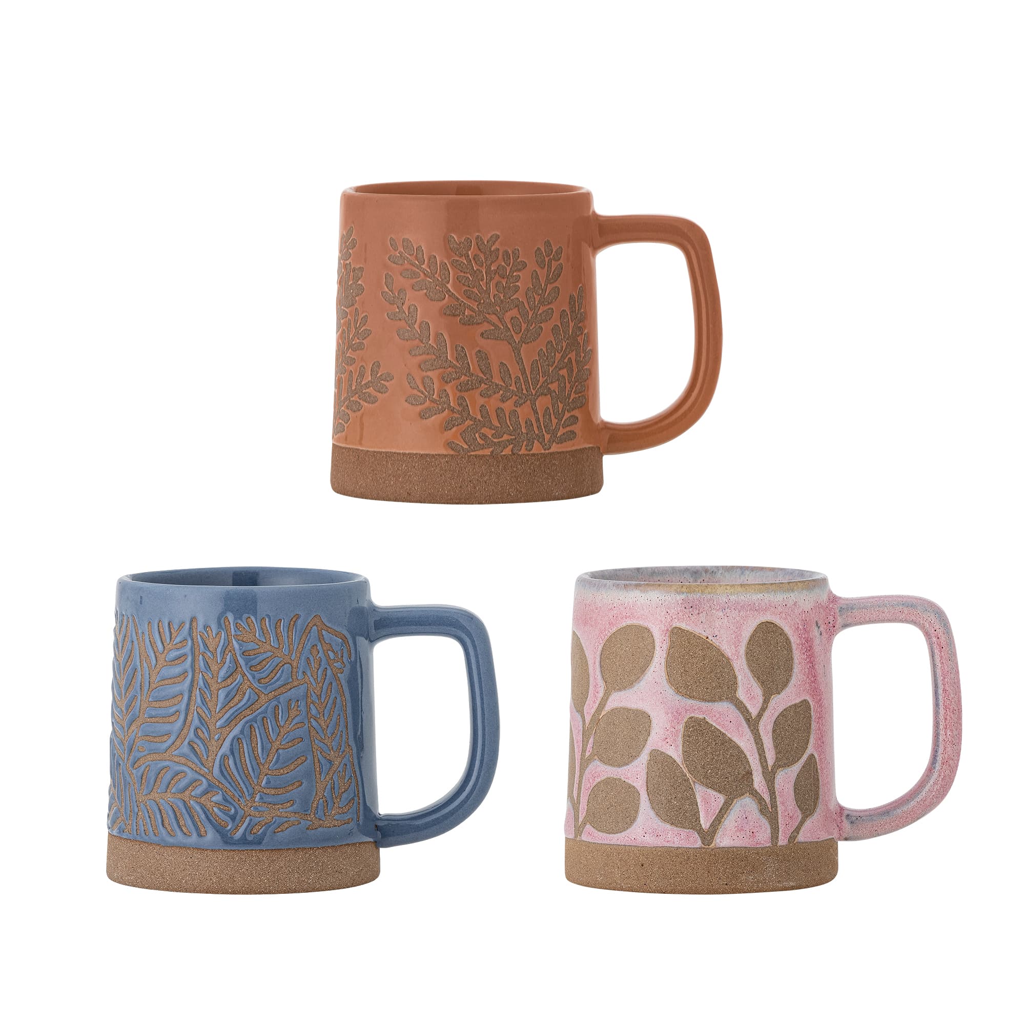 CREATIVE COLLECTION Kayce Mugg, Blå, Stengods